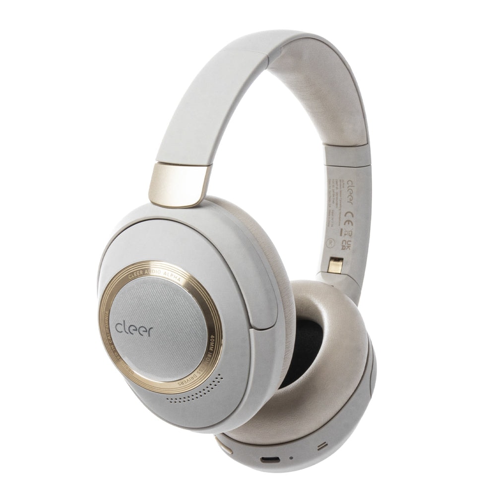 Audifonos Inalámbricos Over Ear Cleer Alpha STF ANC 35h Uso Gris — imagen 2