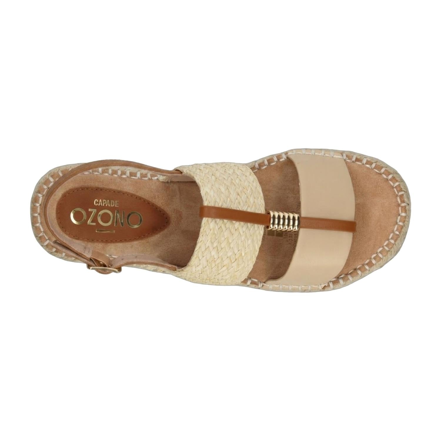 Alpargata Dama Ozono Beige Casual Comodo Para Mujer — imagen 9