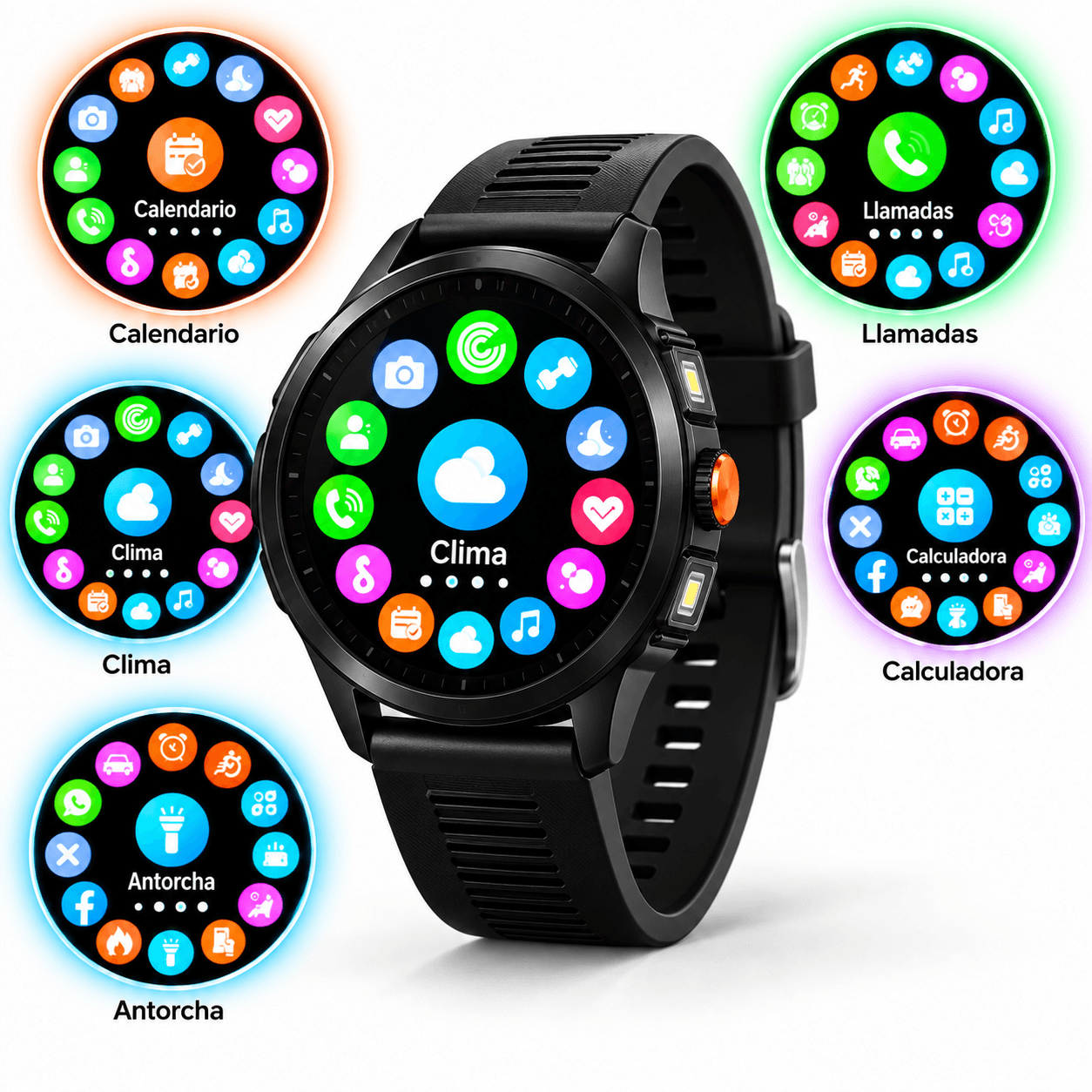 Smartwatch Llamadas Bluetooth y Linterna TECNIQUERO NEXWATCH X5 Smartwatch Llamadas Bluetooth y Linterna — imagen 10