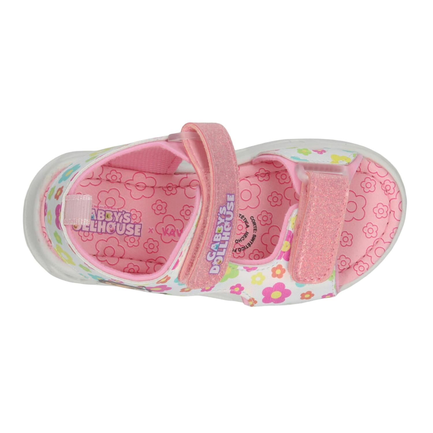 Sandalia Niña Gaby´s Doll House Blanco Ajustable Infantil T18-22 — imagen 9