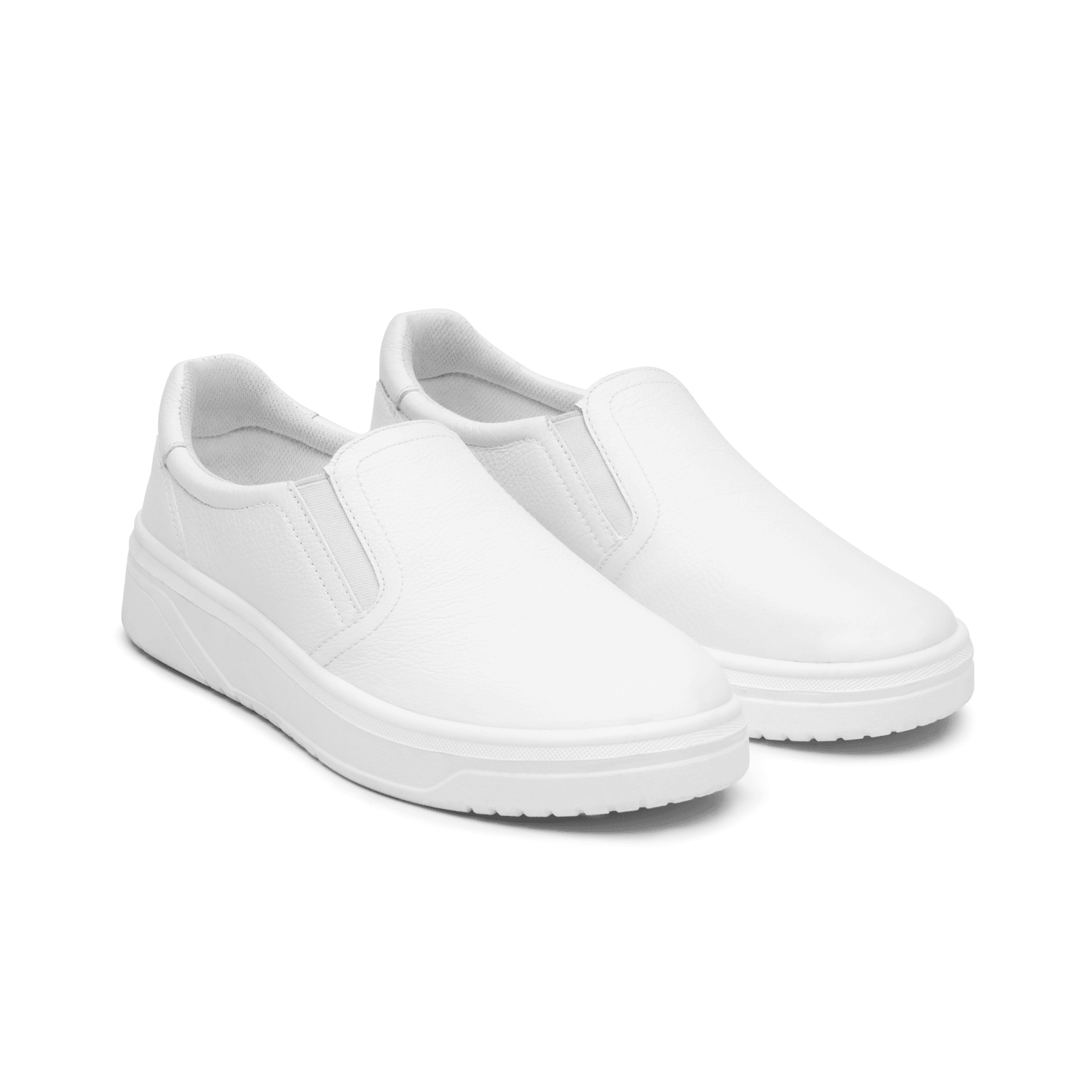 Zapato Flexi Dama Enfermería Servicio Slip On Casual Blanco Mujer — imagen 4