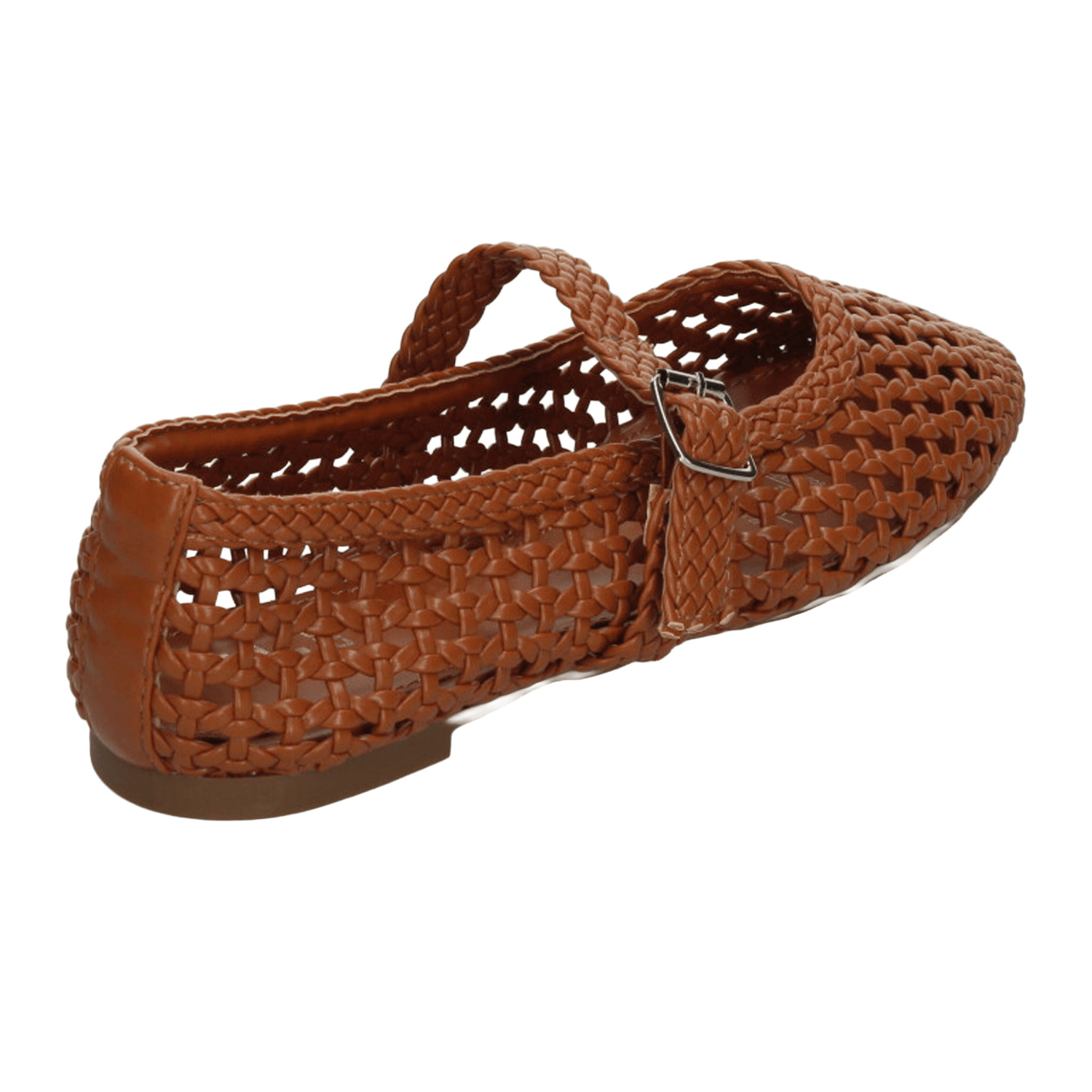 Flats EFE Francis Dama Casual Hebilla Cómodo Café Mujer — imagen 3