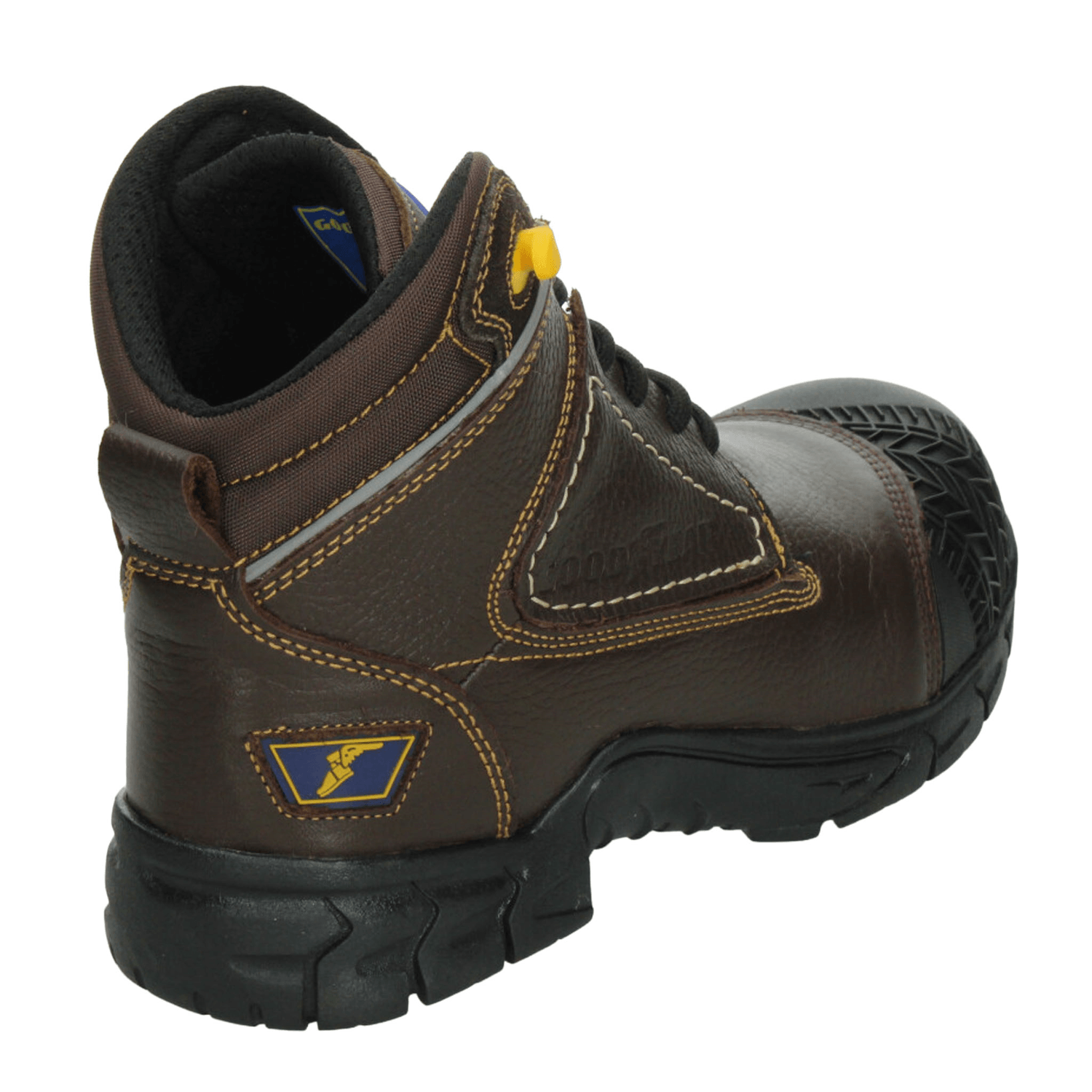 Bota Good Year Hombre Trabajo Café Caballero — imagen 3