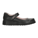 Zapato Yuyin Niña Escolar Cinta Adhesiva Negro Infantil T22-26