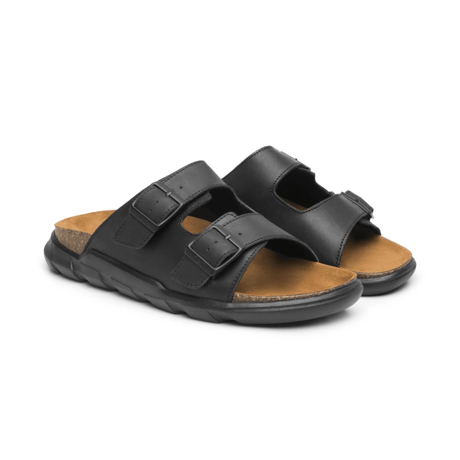 Sandalias Flexi Hombre Casual Negro Caballero — imagen 4