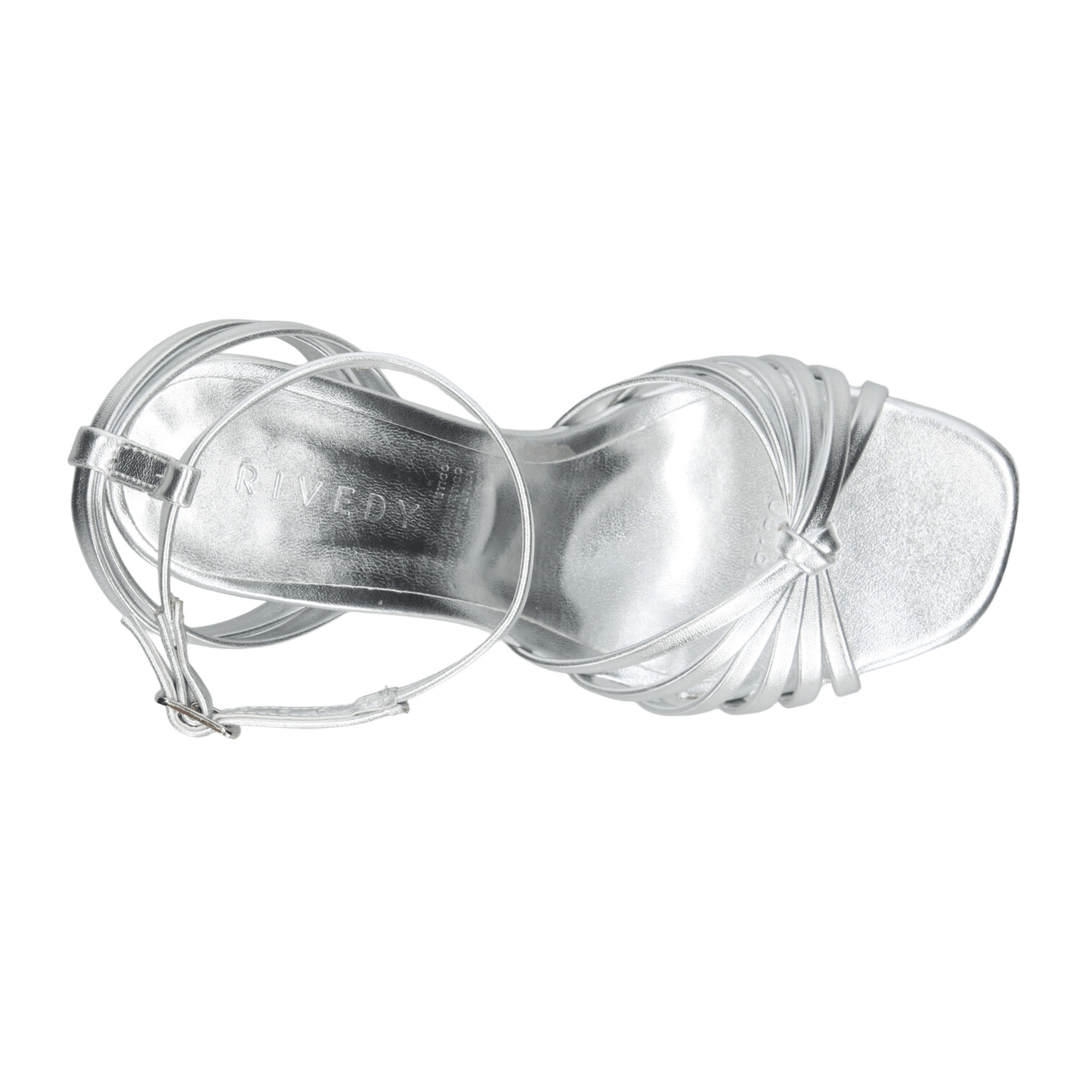 Zapatilla Rivedy Dama Plateado Fiesta Noche Mujer — imagen 9