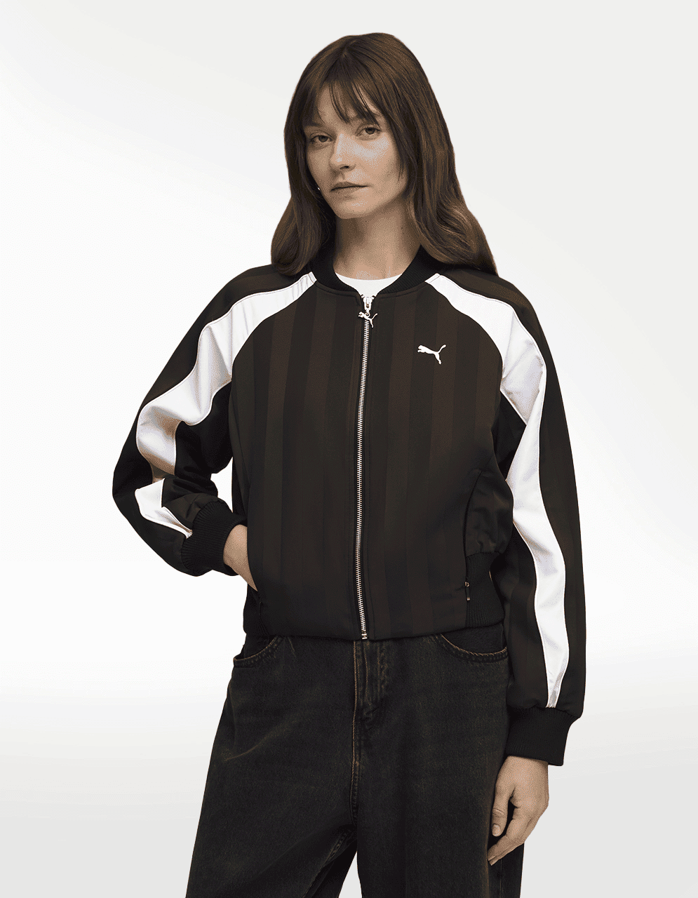 Chamarra Puma Future.Archive Negro - Mujer — imagen 2