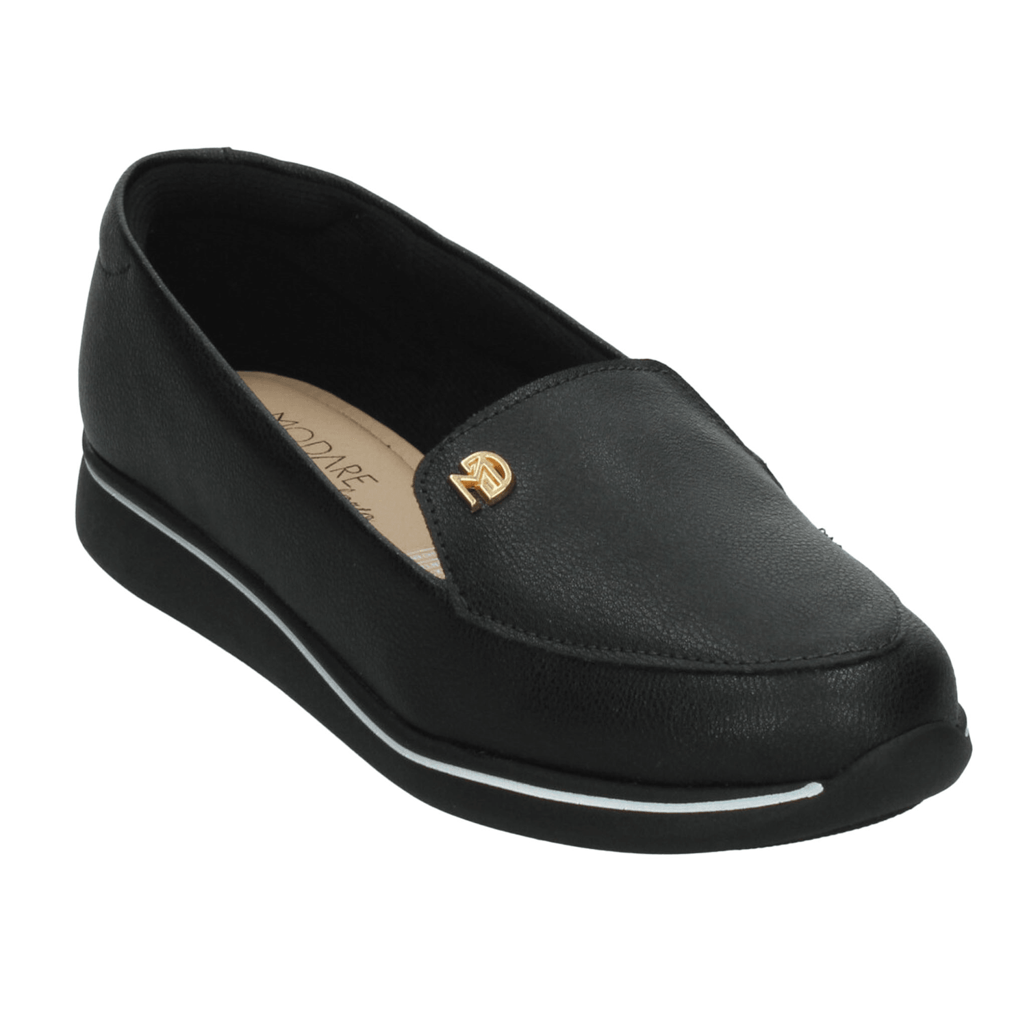 Zapato Modare Dama Confort Casual Slip On Negro Mujer — imagen 4