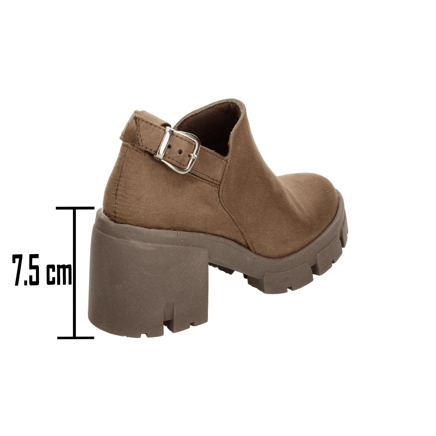 Botín Bevy fashion Dama Casual Café Mujer — imagen 3