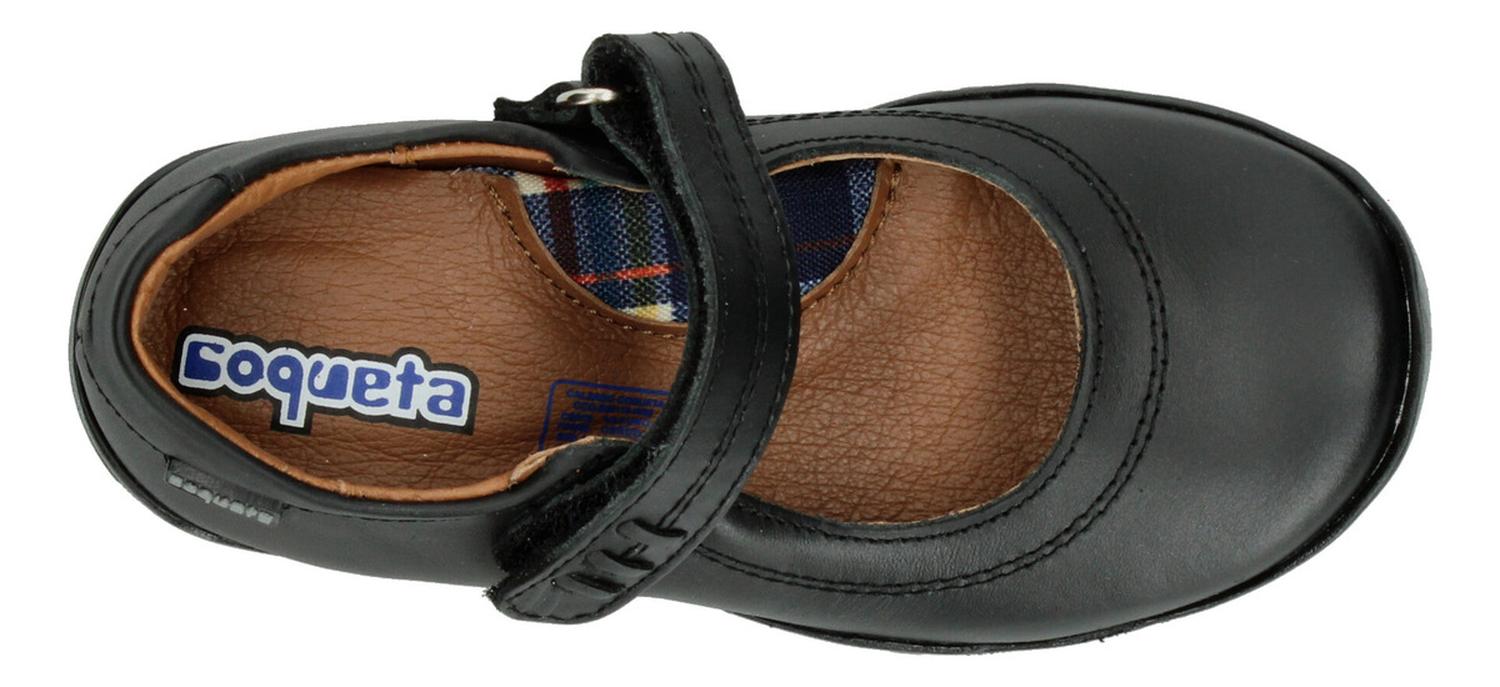 Zapato Escolar Coqueta Niña Negro Escolar Infantil T18-26 — imagen 9