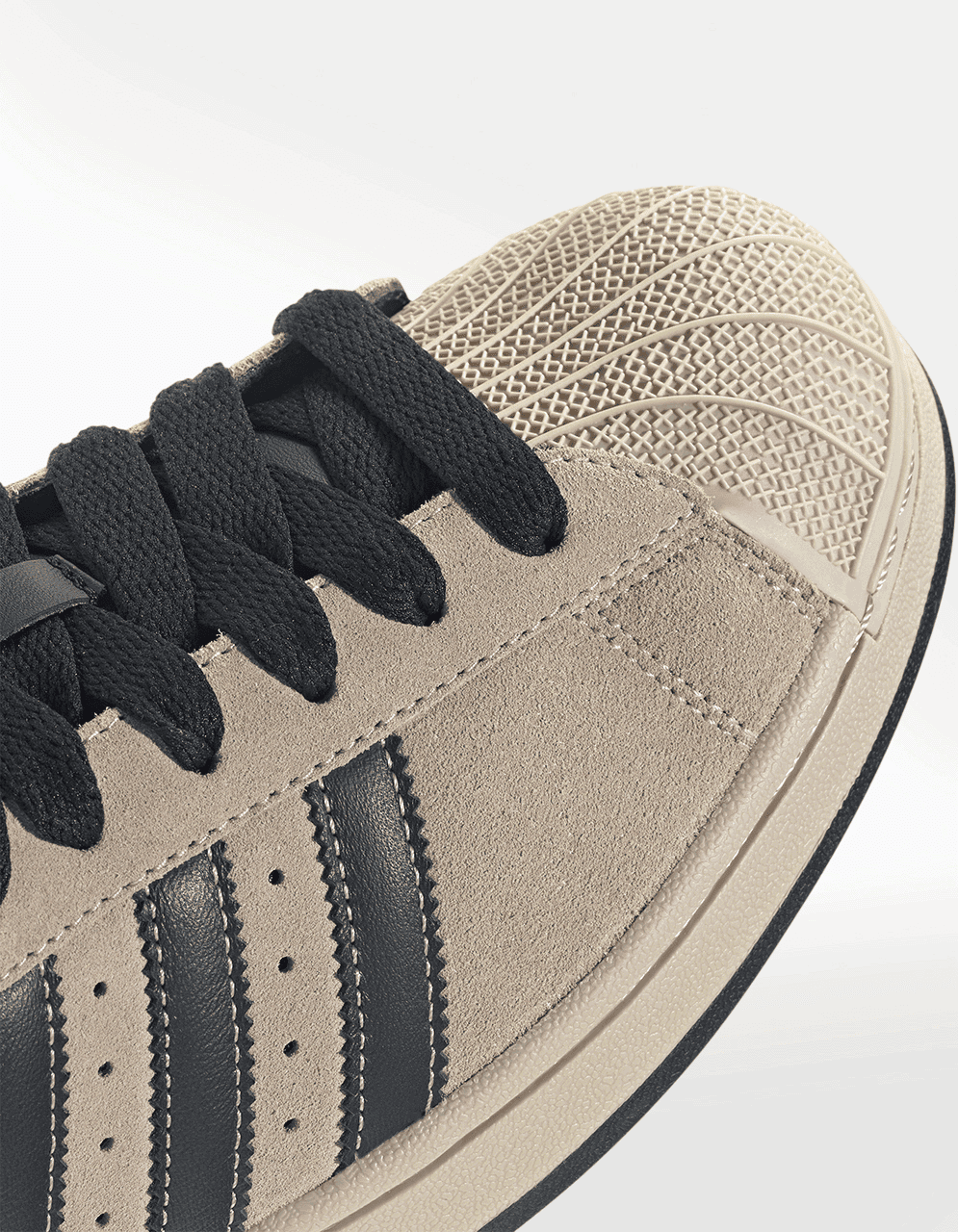 Tenis Adidas Superstar II Negro - Hombre — imagen 4