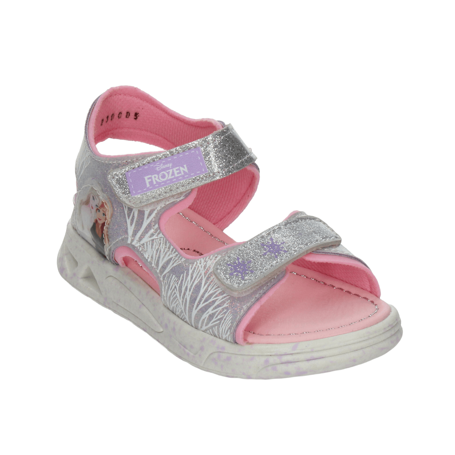 Sandalias Disney Frozen Niña Rosa Luz Led Infantil T18-21 — imagen 5