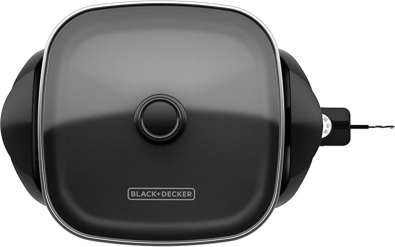 Sartén Eléctrico Black and Decker SK1212B 4.7 L 1200 W — imagen 3