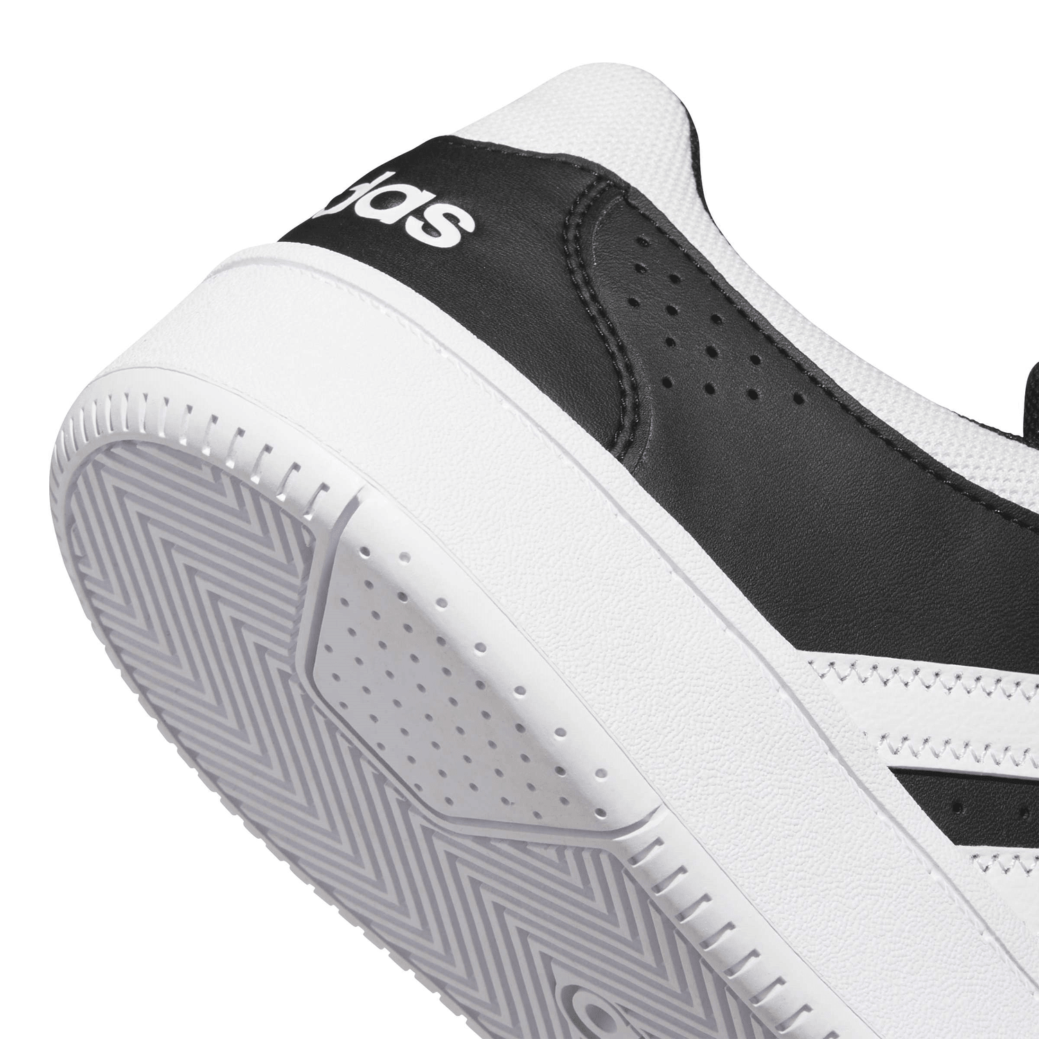 Tenis Adidas Hoops Classic Hombre Negro Casual Para Caballero — imagen 7