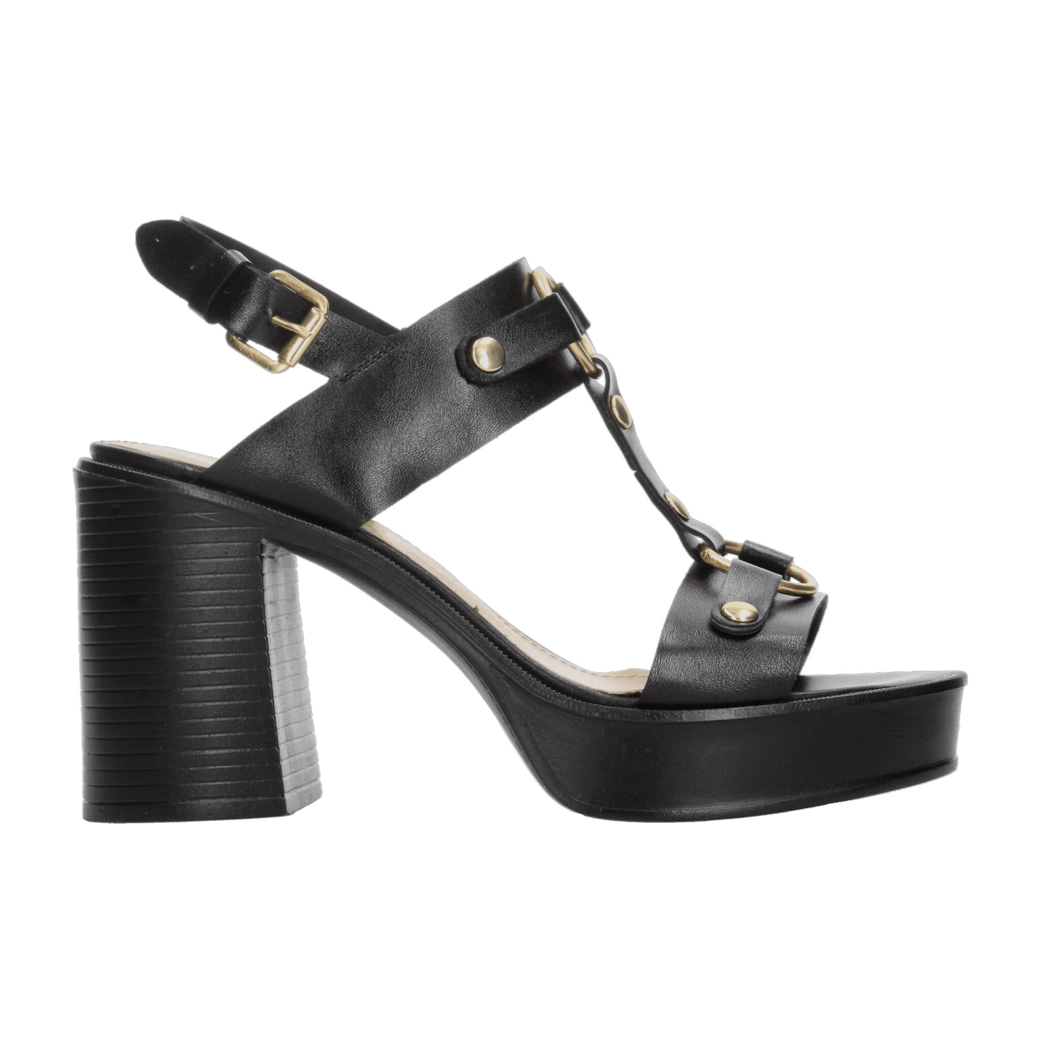 Sandalias Dama Gosh Negro Casual Mujer — imagen 2