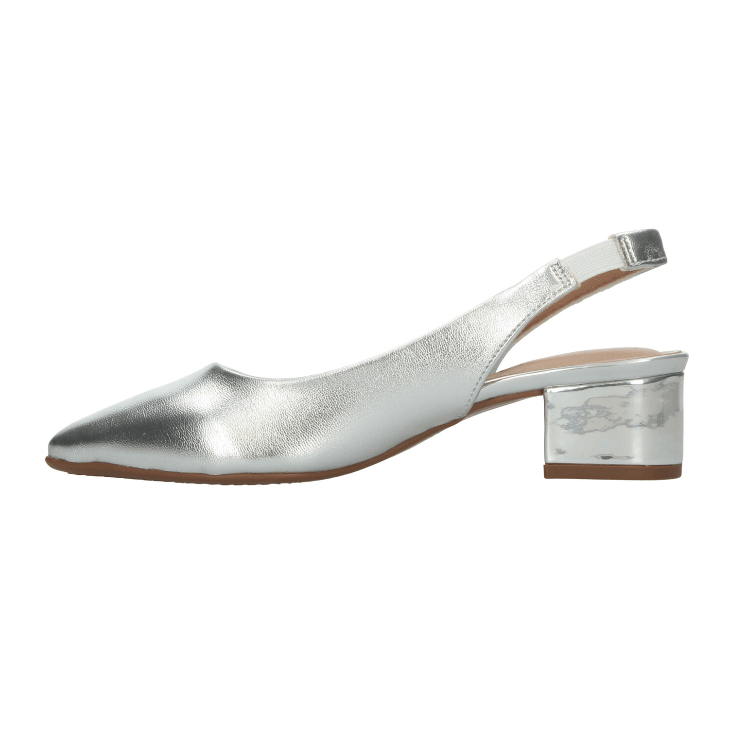 Zapatilla Beira Rio Dama Casual Fiesta Plateado Mujer — imagen 5
