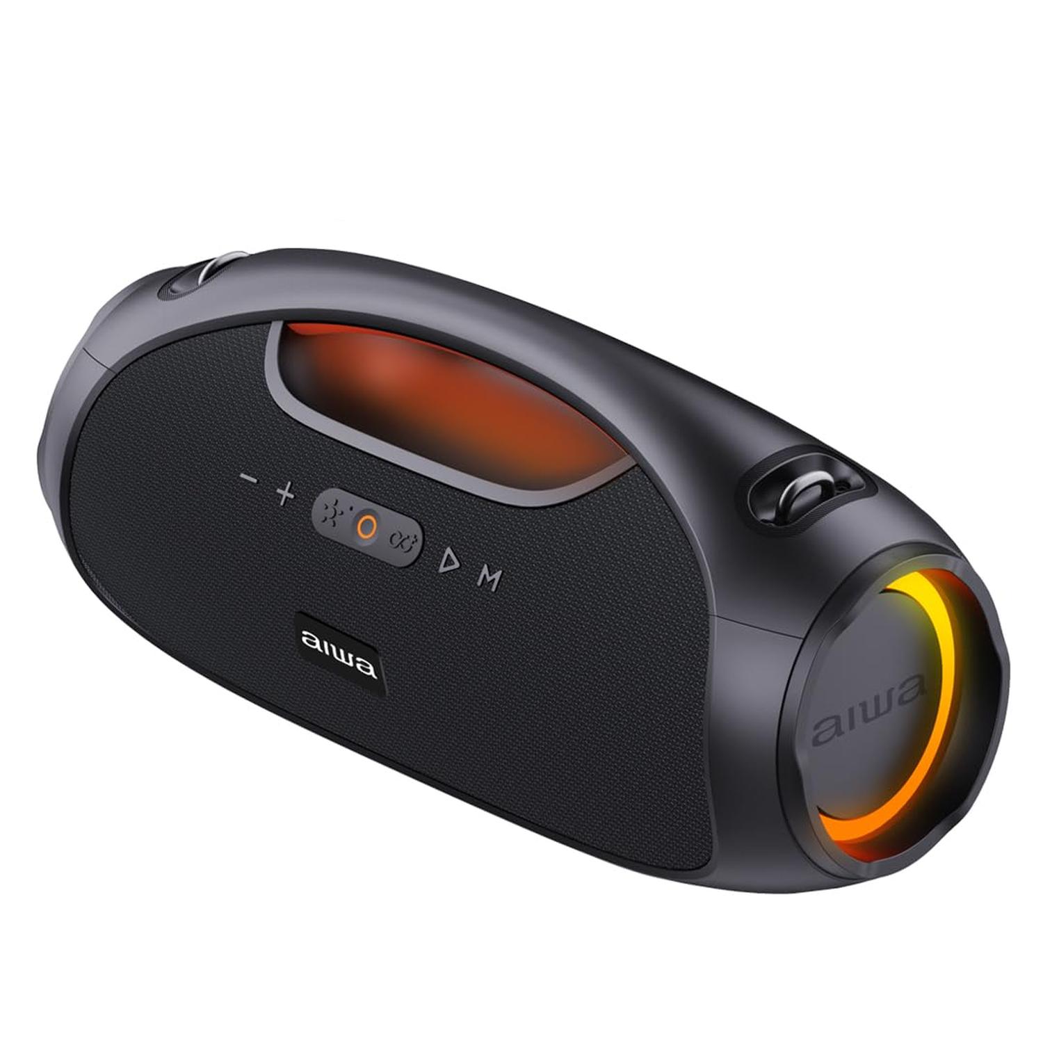 BOCINA AIWA AWS244BT-NEGR BLUETOOTH PORTATIL BOOMBOX — imagen 2