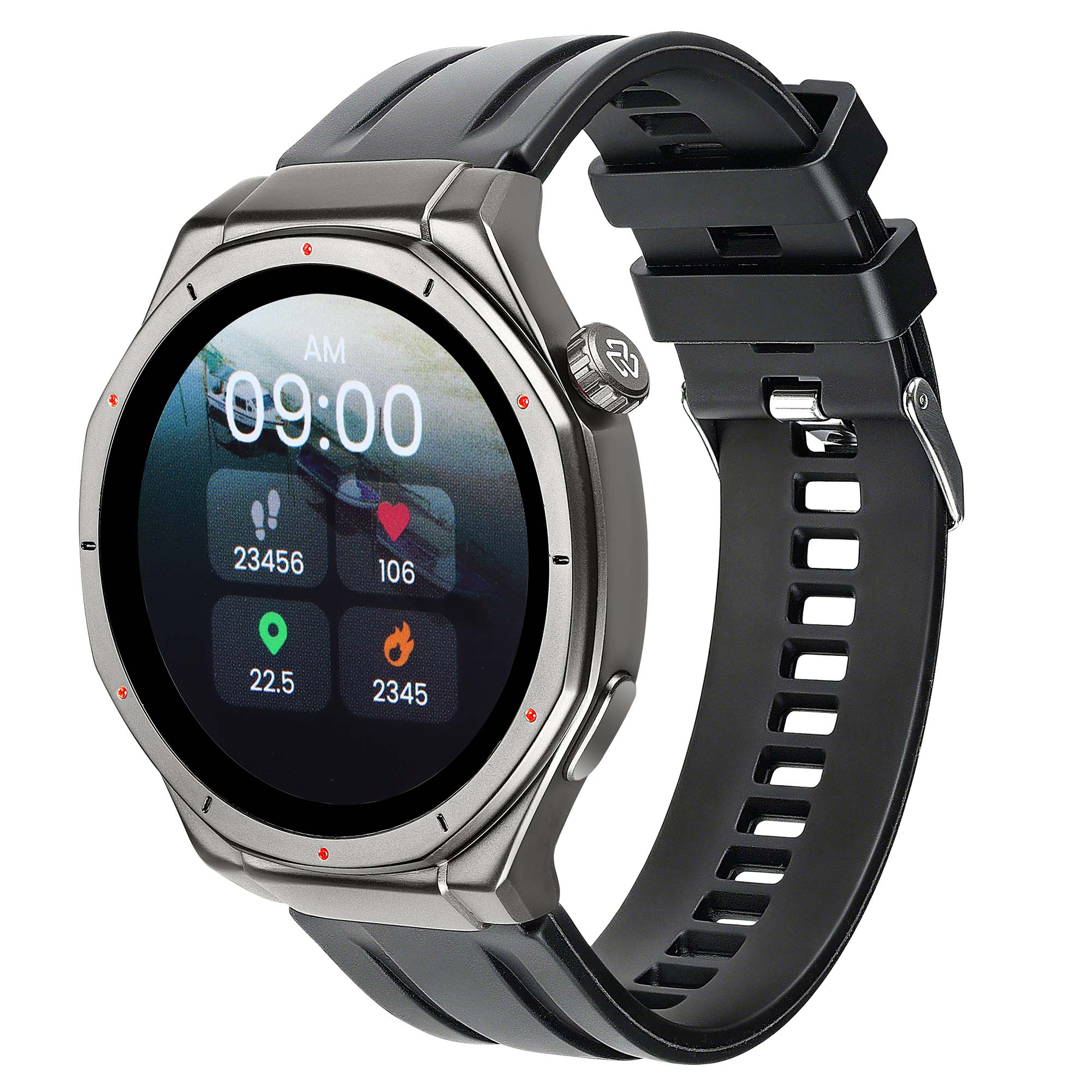Smartwatch STF Kronos Odyssey con Pantalla HD, Conectividad Inalambrica y Monitoreo de Salud — imagen 4