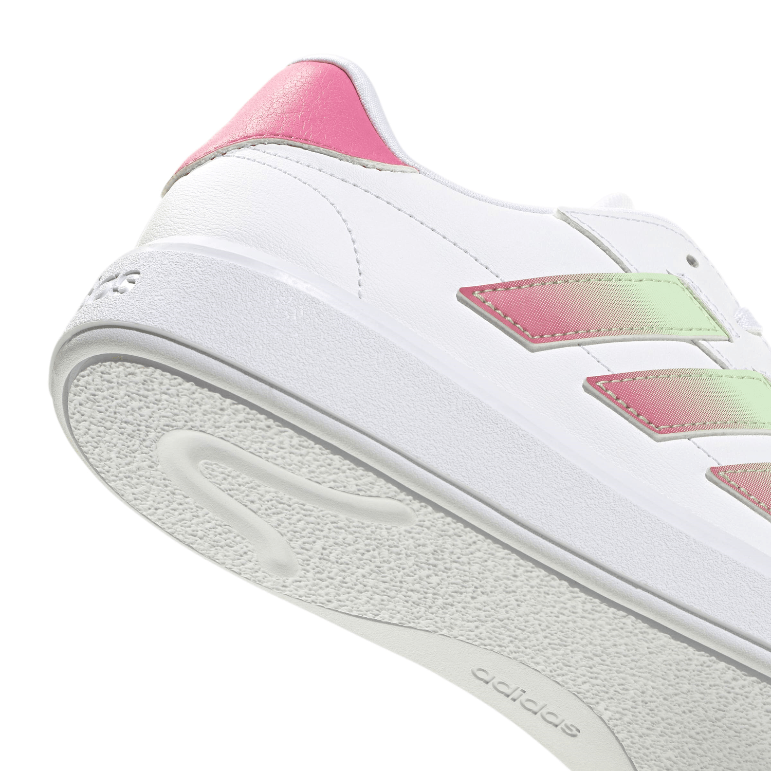 Tenis Dama Adidas Courtblock Blanco Casual Mujer — imagen 7