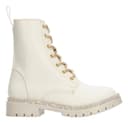 Botines Tropicana Niña Borcegos Casual Beige Juvenil