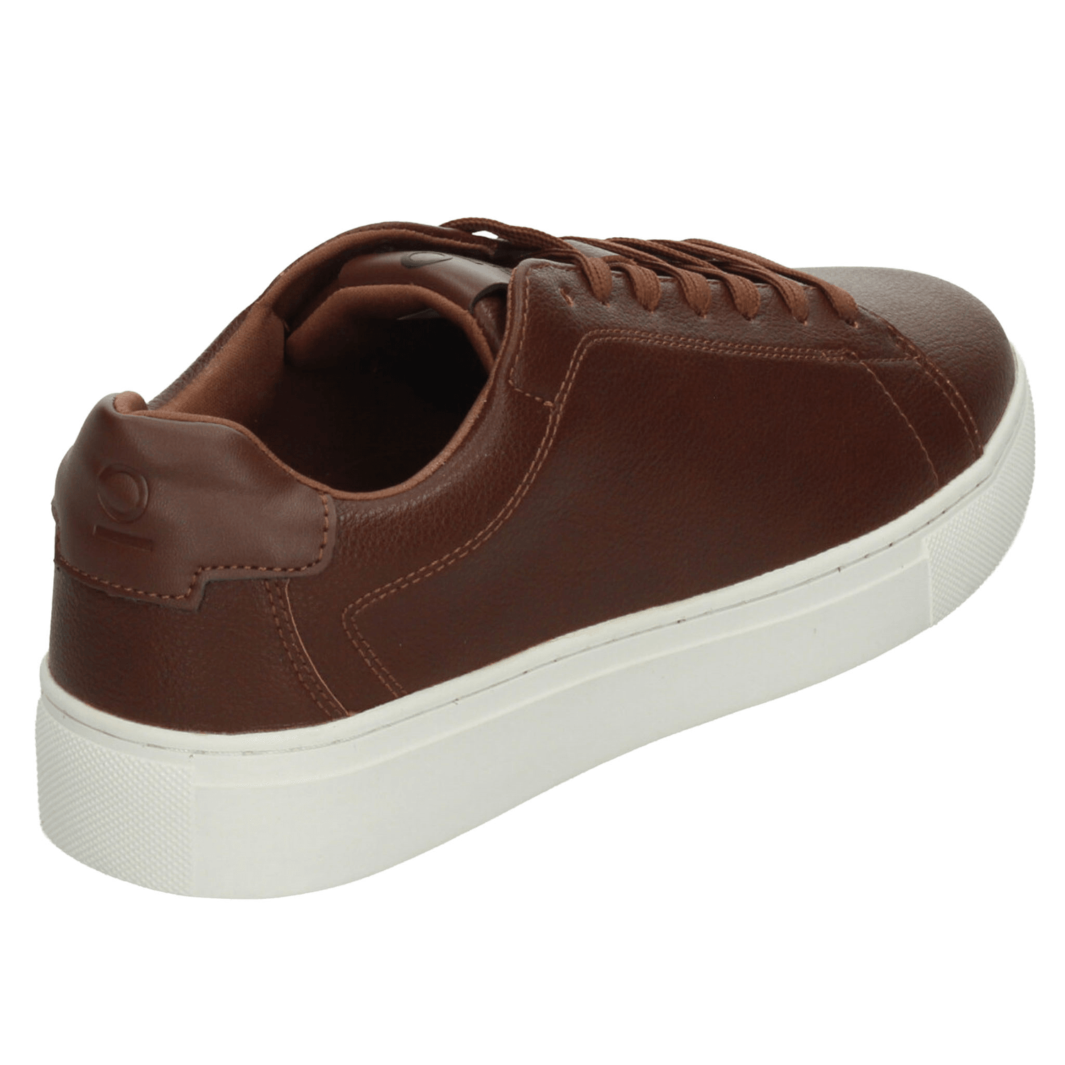 Tenis Ozono Hombre Casual Cintas Cómodo Café Caballero — imagen 3