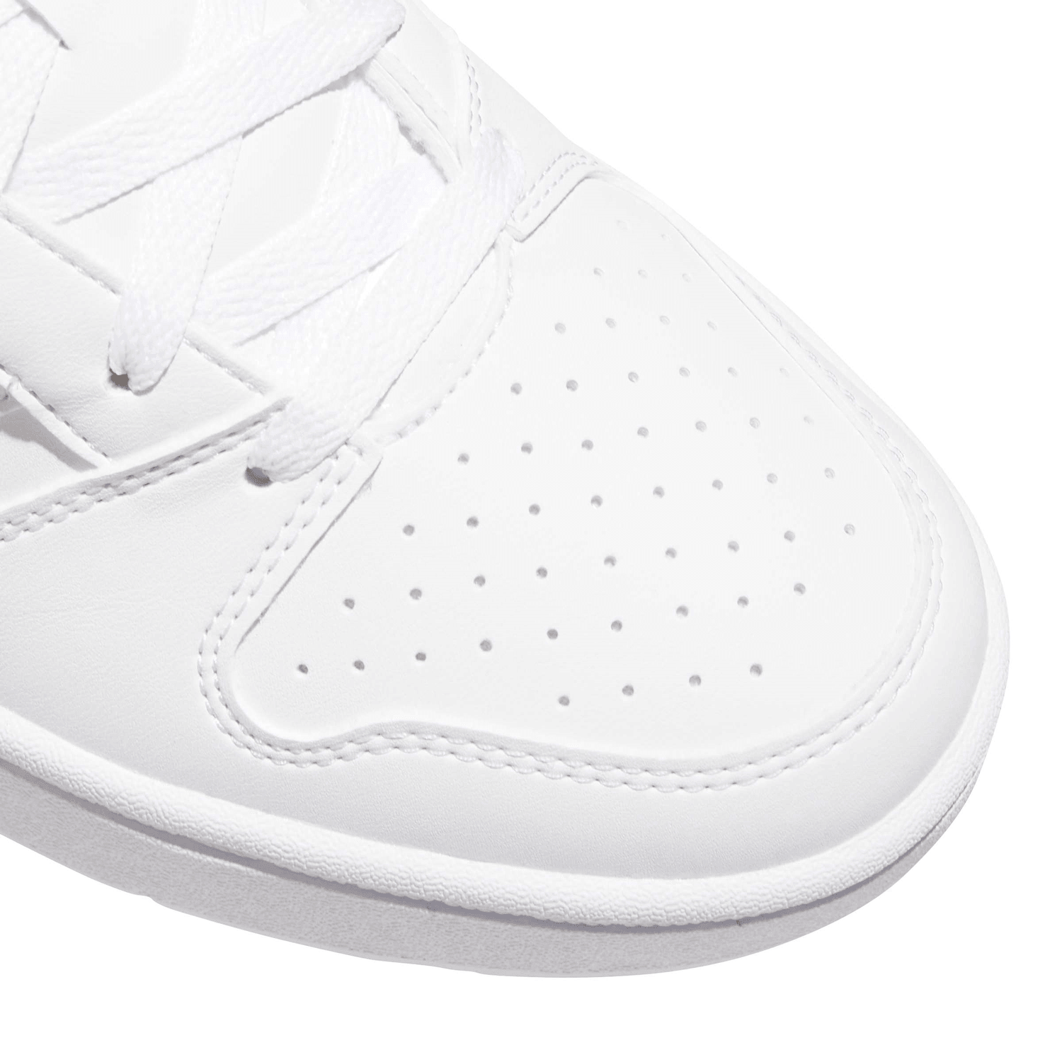 Tenis Adidas Hoops Classic Dama Blanco Casual Cintas Mujer — imagen 6