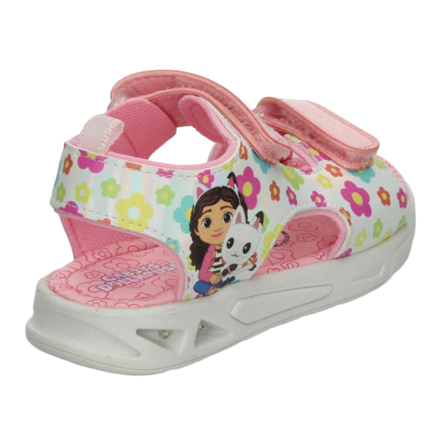 Sandalia Niña Gaby´s Doll House Blanco Ajustable Infantil T18-22 — imagen 4