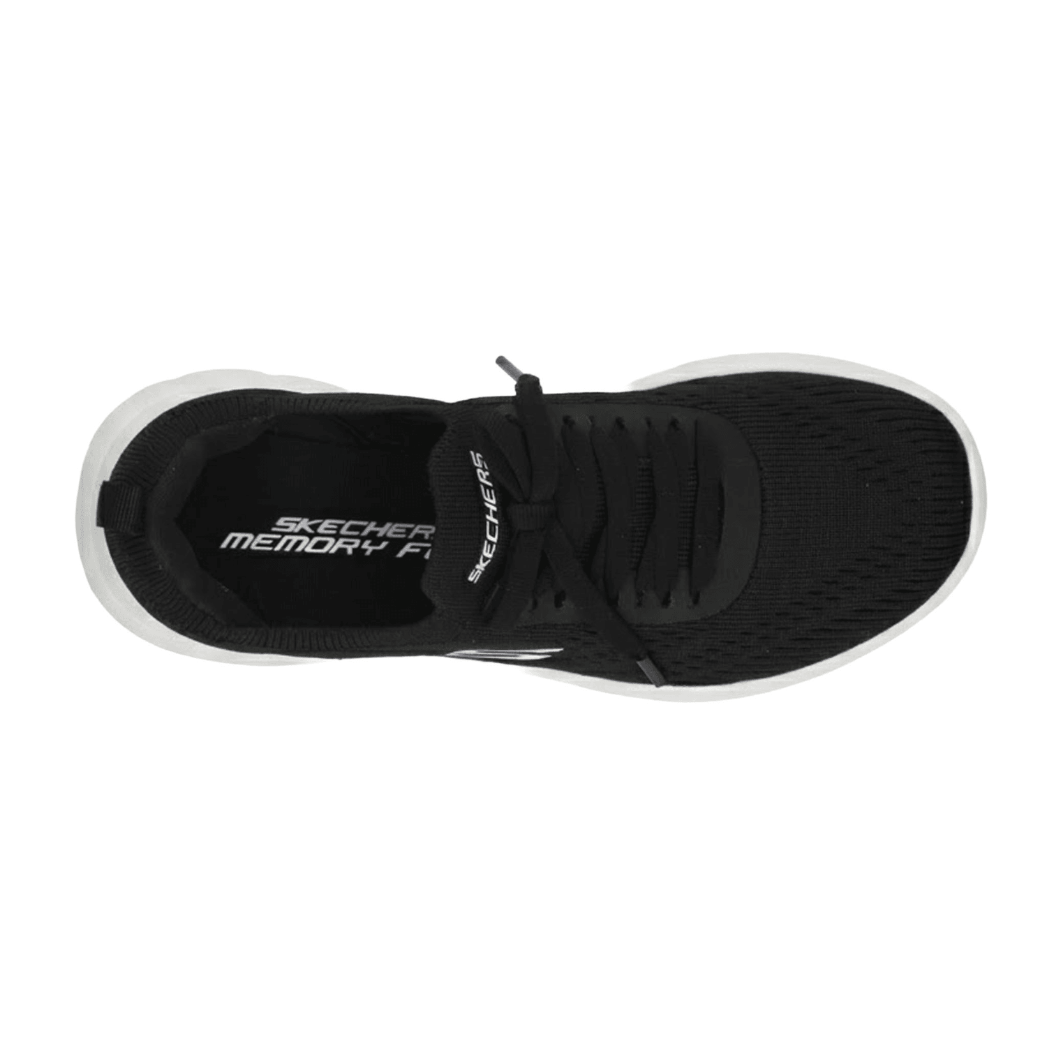 Tenis Dama Skechers Negro Deportivo Slip On Gimnasio Mujer — imagen 9