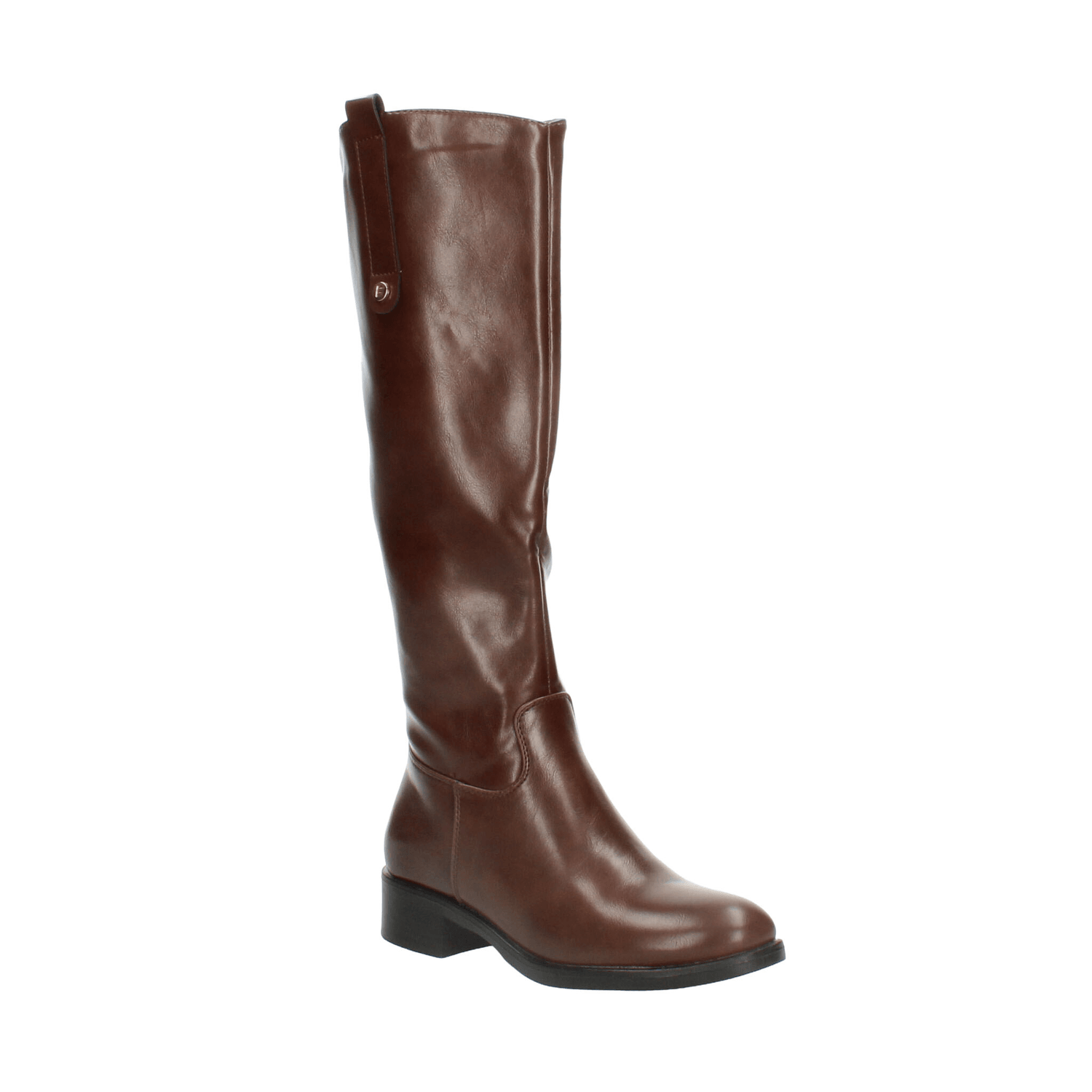Bota Efe Dama Casual Larga Moda Cómoda Café Mujer — imagen 2