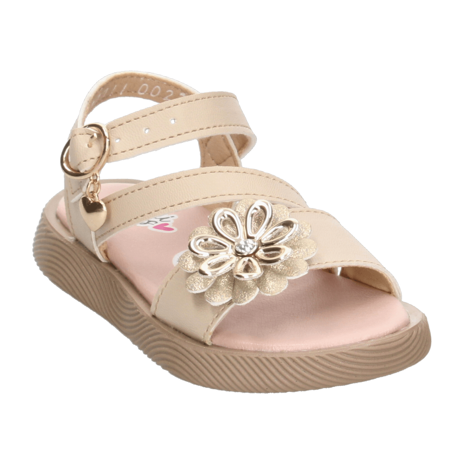 Sandalias Minipapos Niña Casual Beige Infantil T15-18 — imagen 4