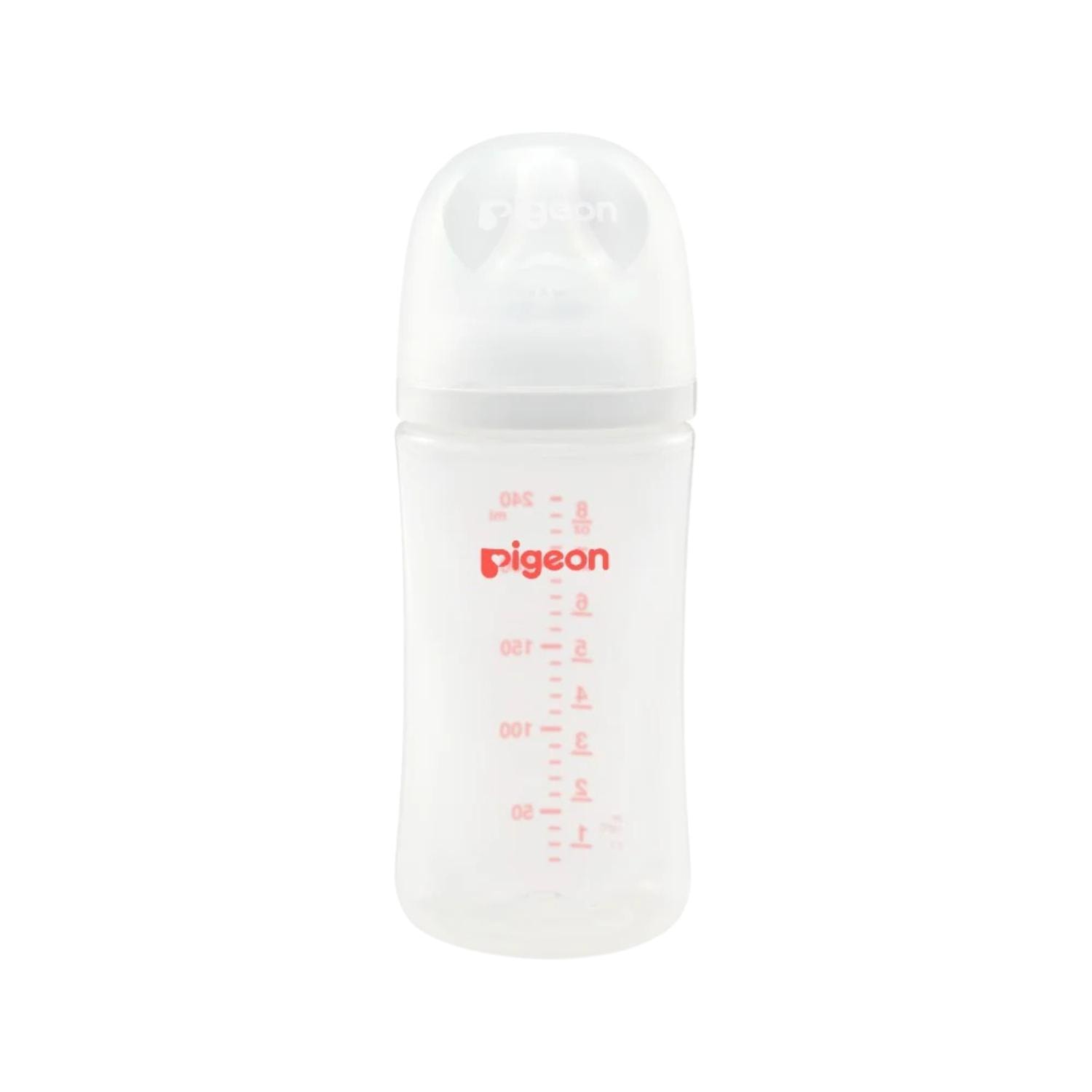 Pack 6 Biberones Pigeon Softouch 240ml/8oz Anticolicos 3m+ — imagen 4
