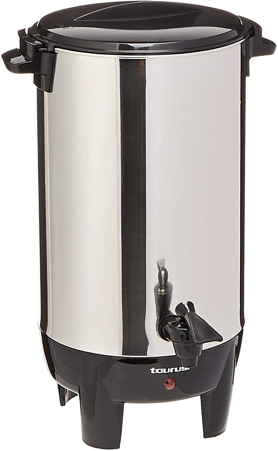 Cafetera Percoladora Taurus Columba color Gris para 40 Tazas Cuerpo de Aluminio — imagen 1