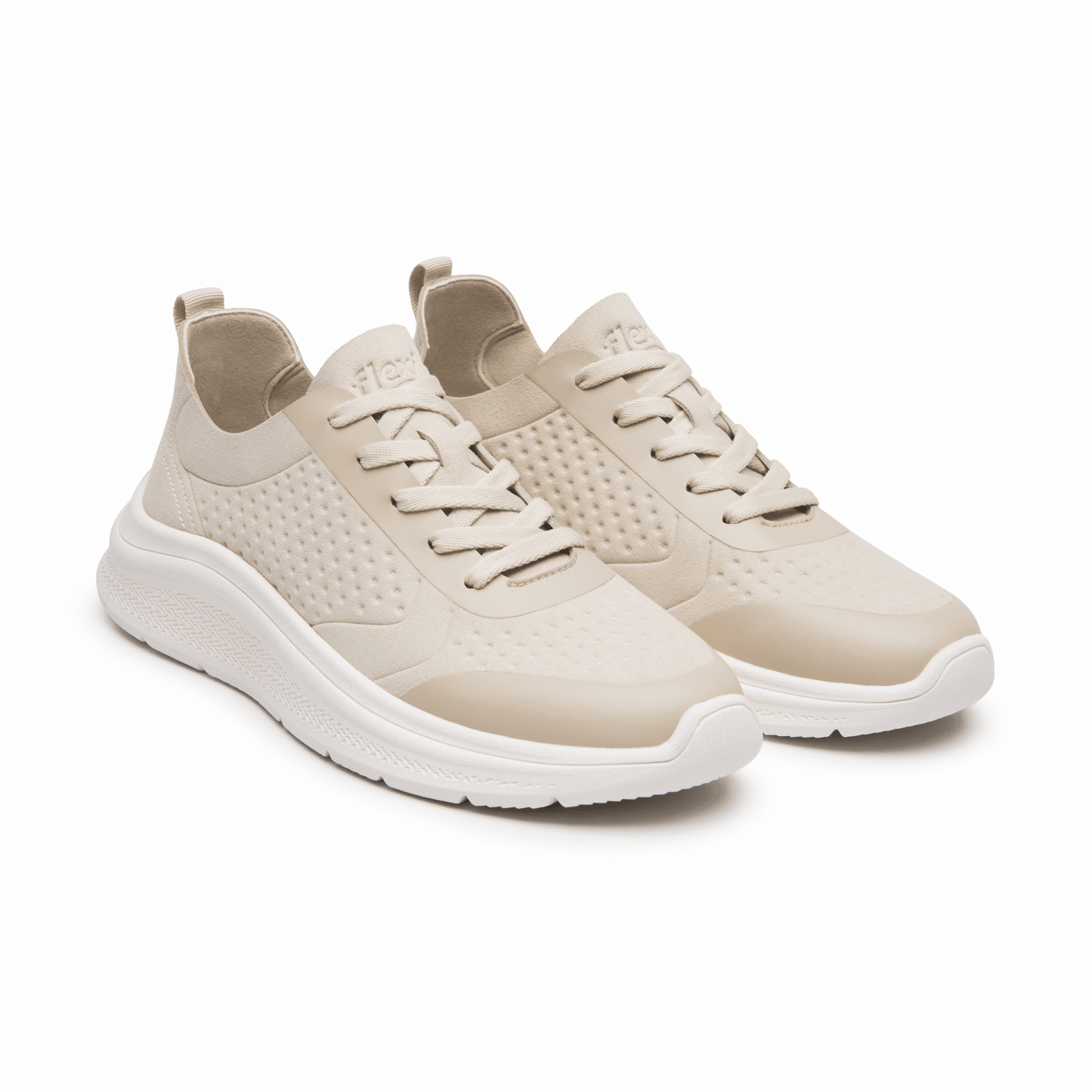 Tenis Flexi Kindra Dama Casual Confort Deportivo Beige Mujer — imagen 4