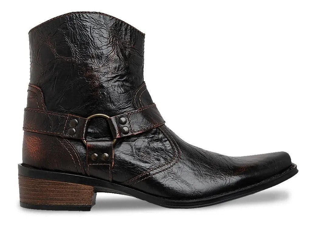 Botin Vaquero Hombre Urban Cowboy Café 40705 — imagen 8