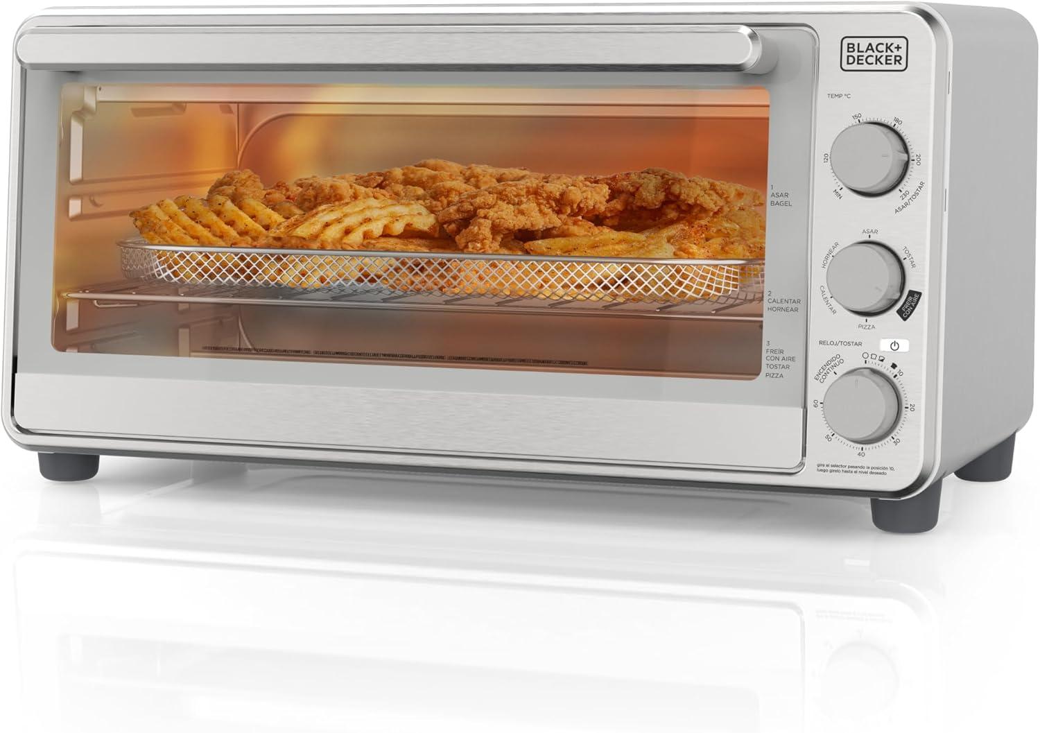 Horno Tostador Freidor de Aire Black+Decker TO82350SDLA 32 L — imagen 1