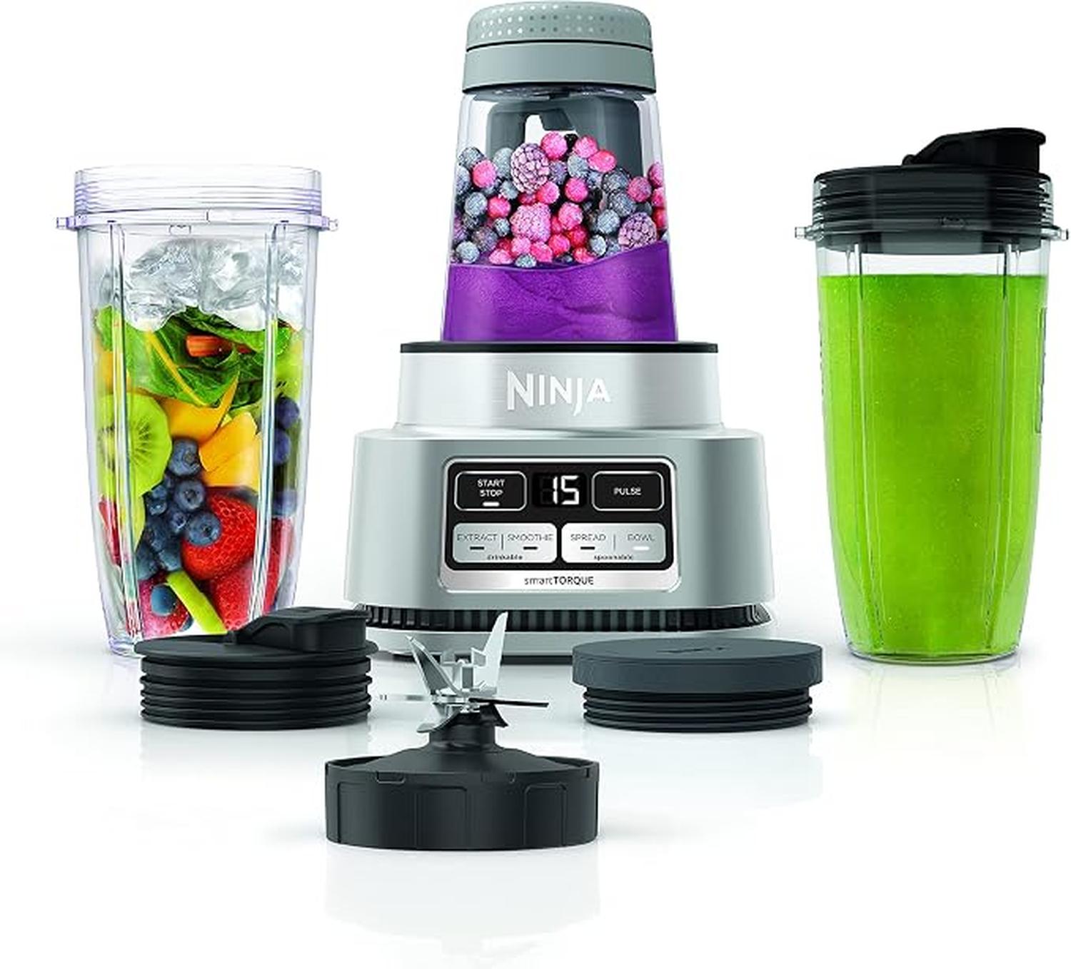 Licuadora Ninja Foodi SS101 SmartTorque 1200 W Smoothie Bowl Maker Plateada — imagen 1