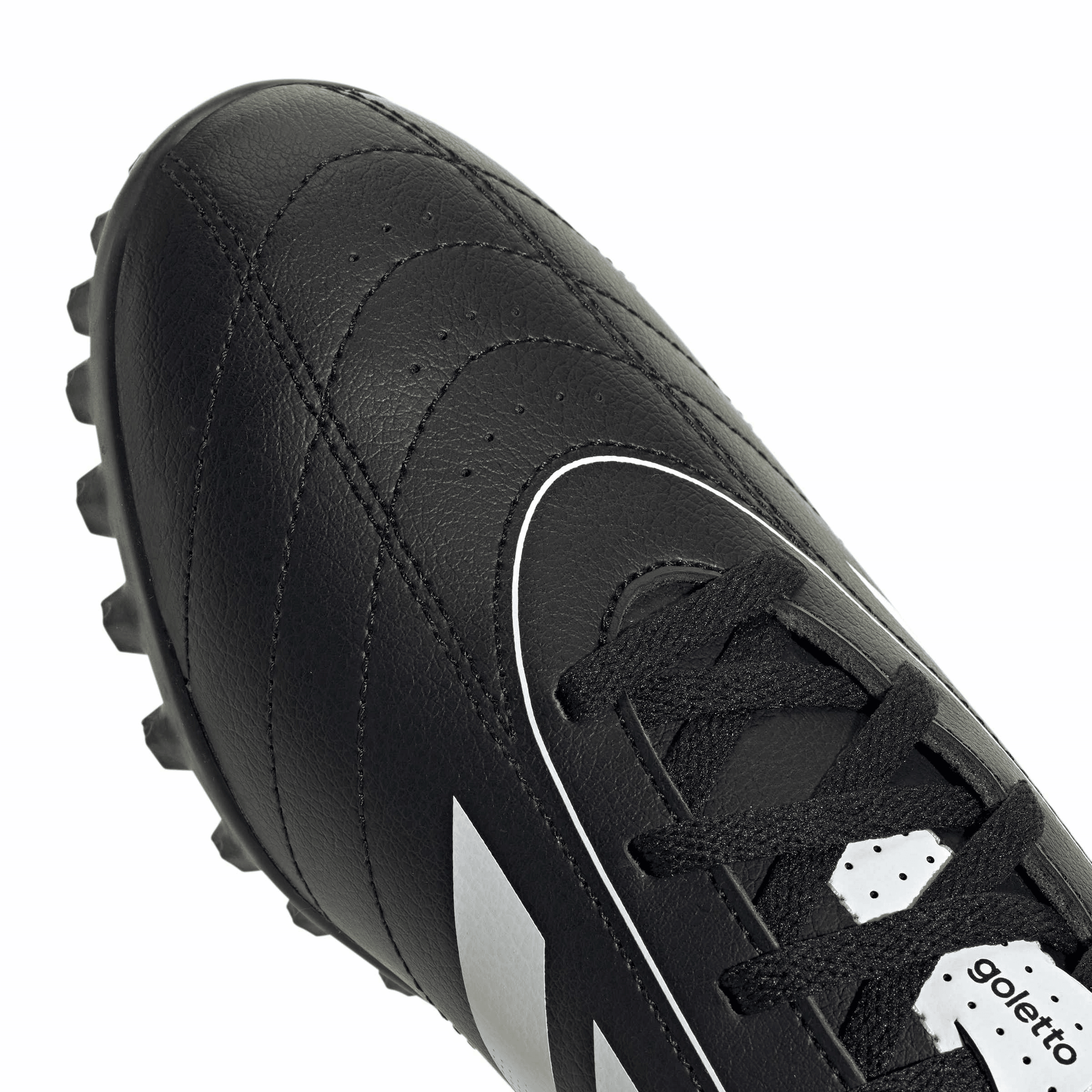 Tenis Adidas Goletto IX Hombre Fútbol Soccer Negro Caballero — imagen 13