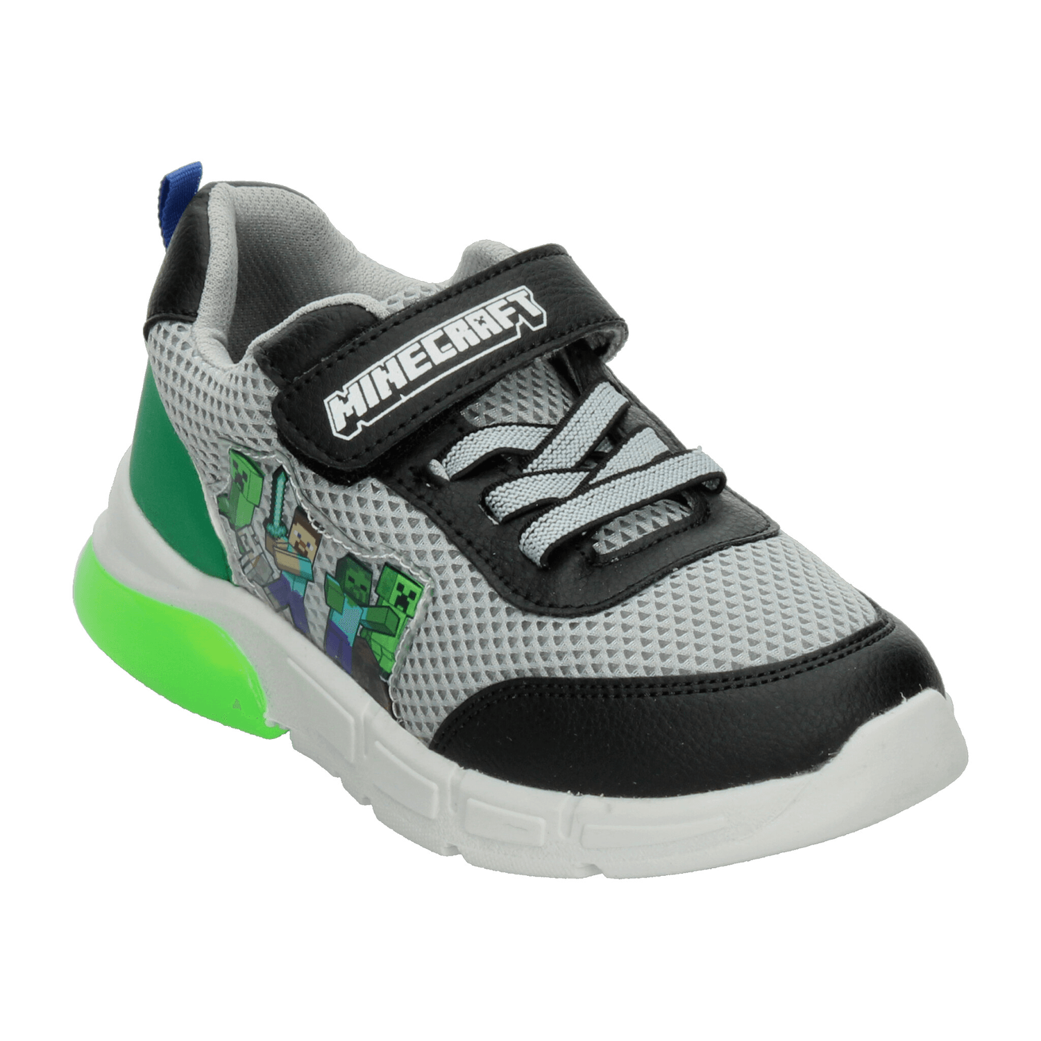 Tenis Minecraft Niño Casual Gris Infantil T15-18 — imagen 4