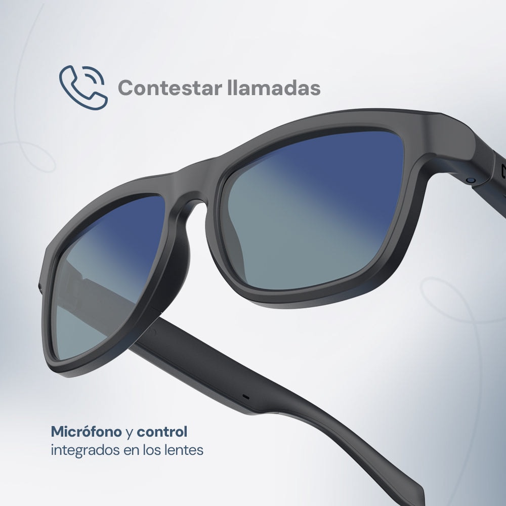 Lentes de Sol con Audio Lennz Plus Audio Glasses STF 5Hrs Uso Protección UV400 — imagen 8