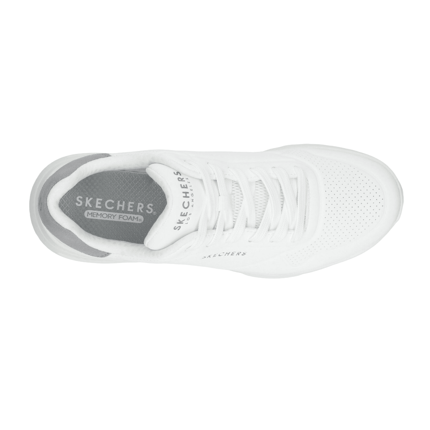 Tenis Skechers Uno Lite Hombre Casual Blanco Caballero — imagen 8