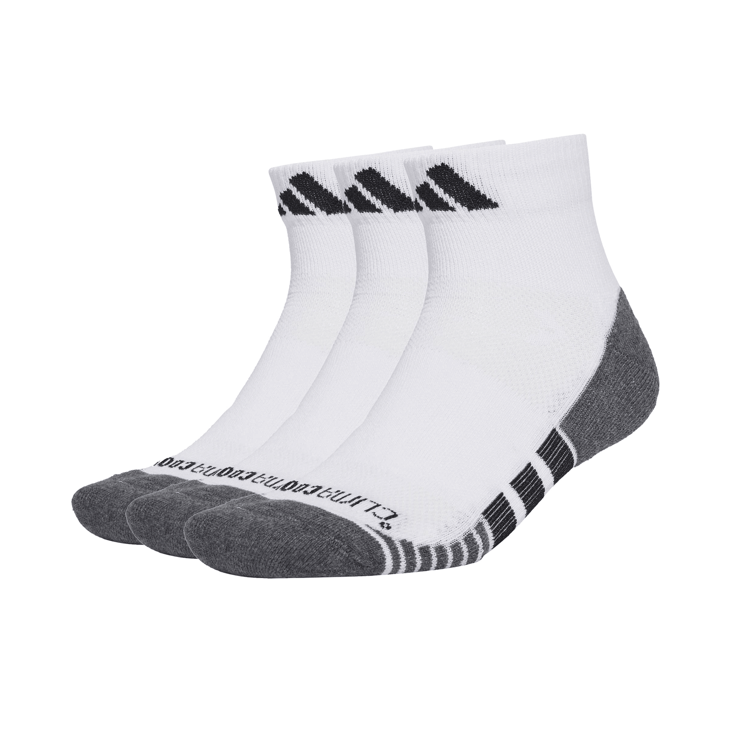 Calcetas Hombre Adidas Climacool Blanco 3 Pares Tobilleros Caballero — imagen 2