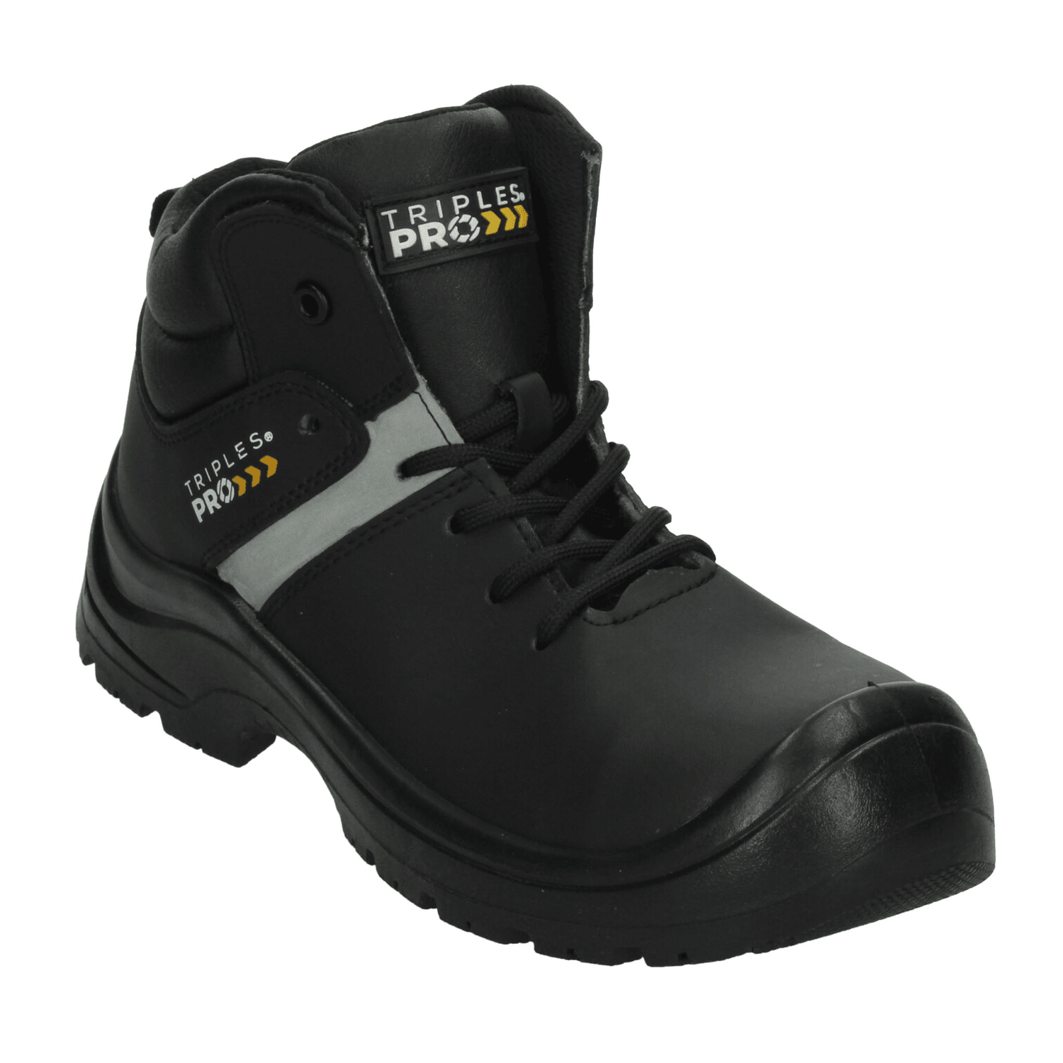 Bota Triples Pro Hombre Negro Industrial Trabajo Casual Caballero — imagen 5