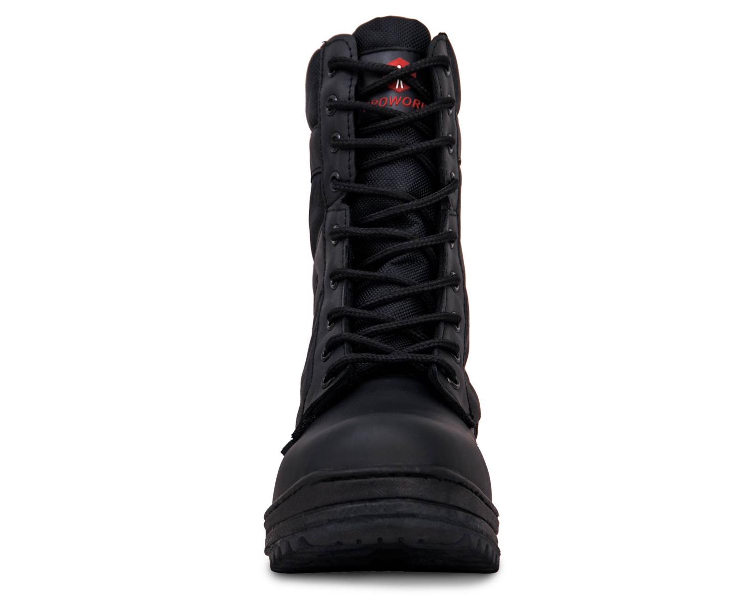 Botas industriales tacticas Piel hombre trabajo botin P313 — imagen 4