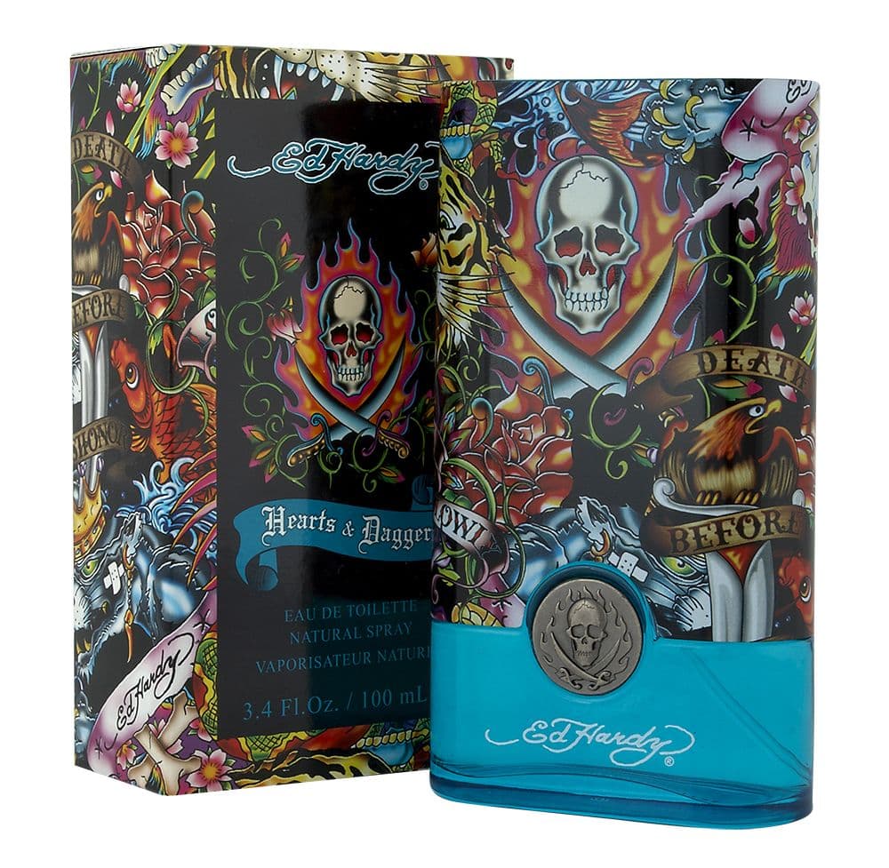Perfume Ed Hardy Hearts & Daggers for Men 100ml EDT Caballero Mag — image 2
