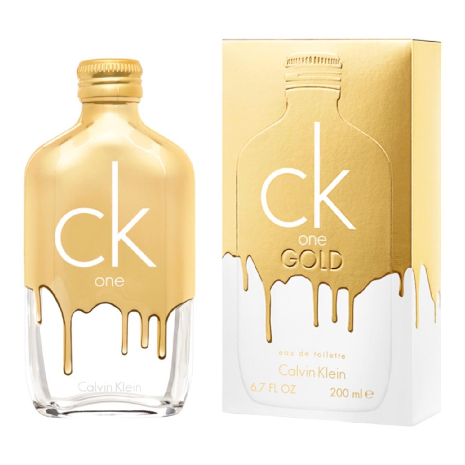 CALVIN KLEIN CK ONE GOLD EDT 200 ML — imagen 3