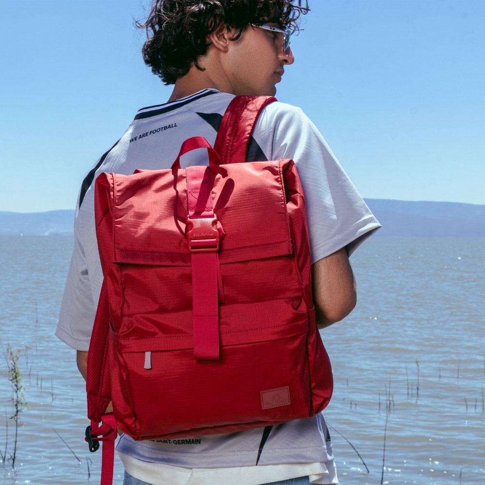 Mochila para laptop CoolCapital Rizz 15.6" pulgadas Rojo — imagen 9