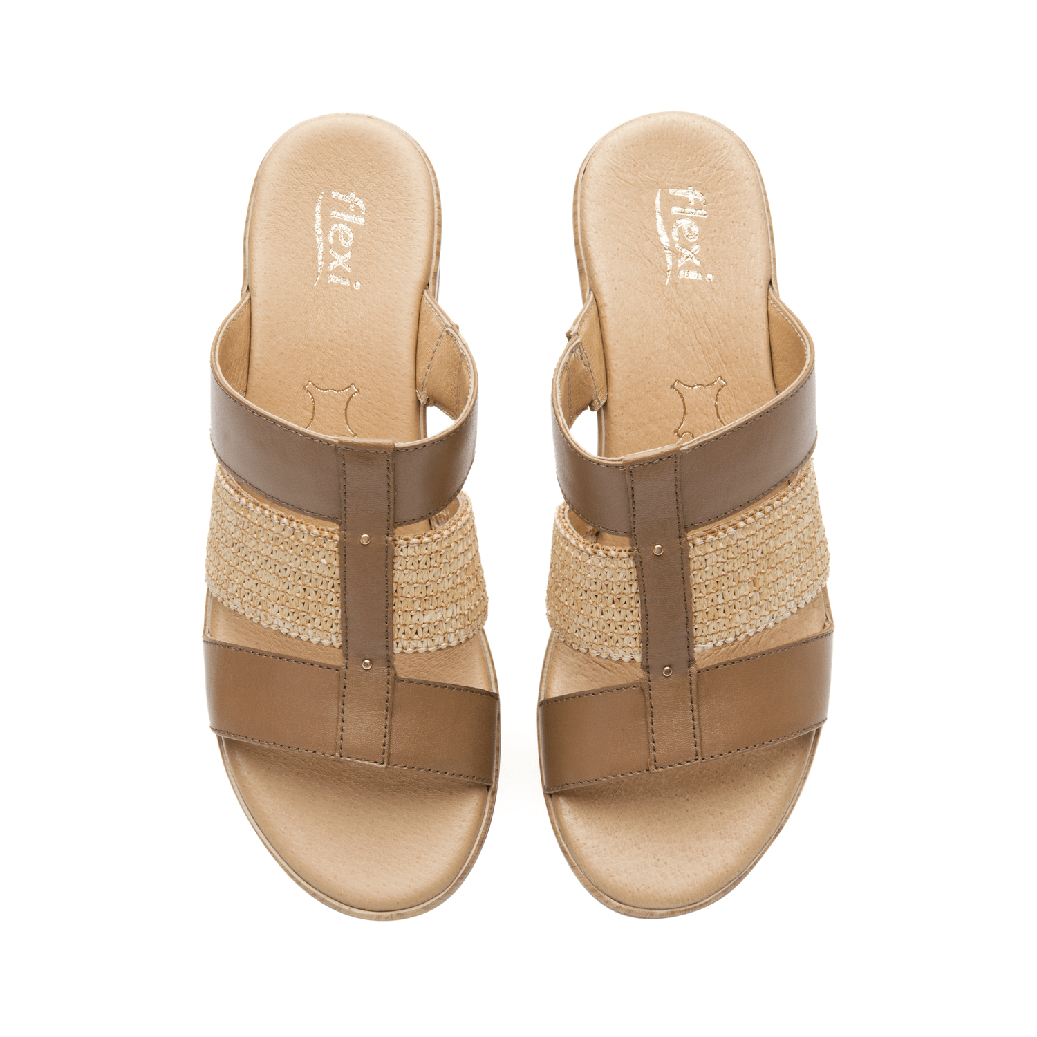 Sandalias Flexi Dama Casual Cafe Mujer — imagen 8