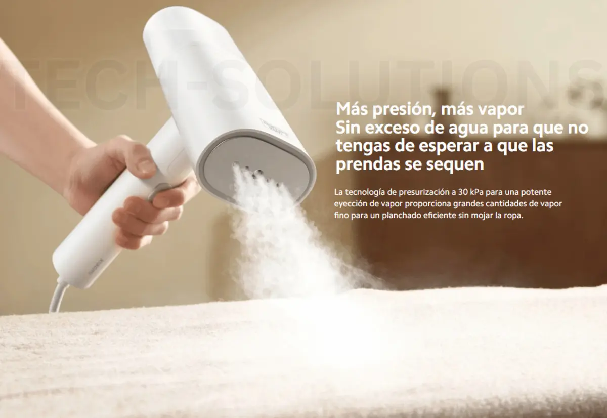 Xiaomi Plancha de Vapor - Handheld Garment Steamer — imagen 6
