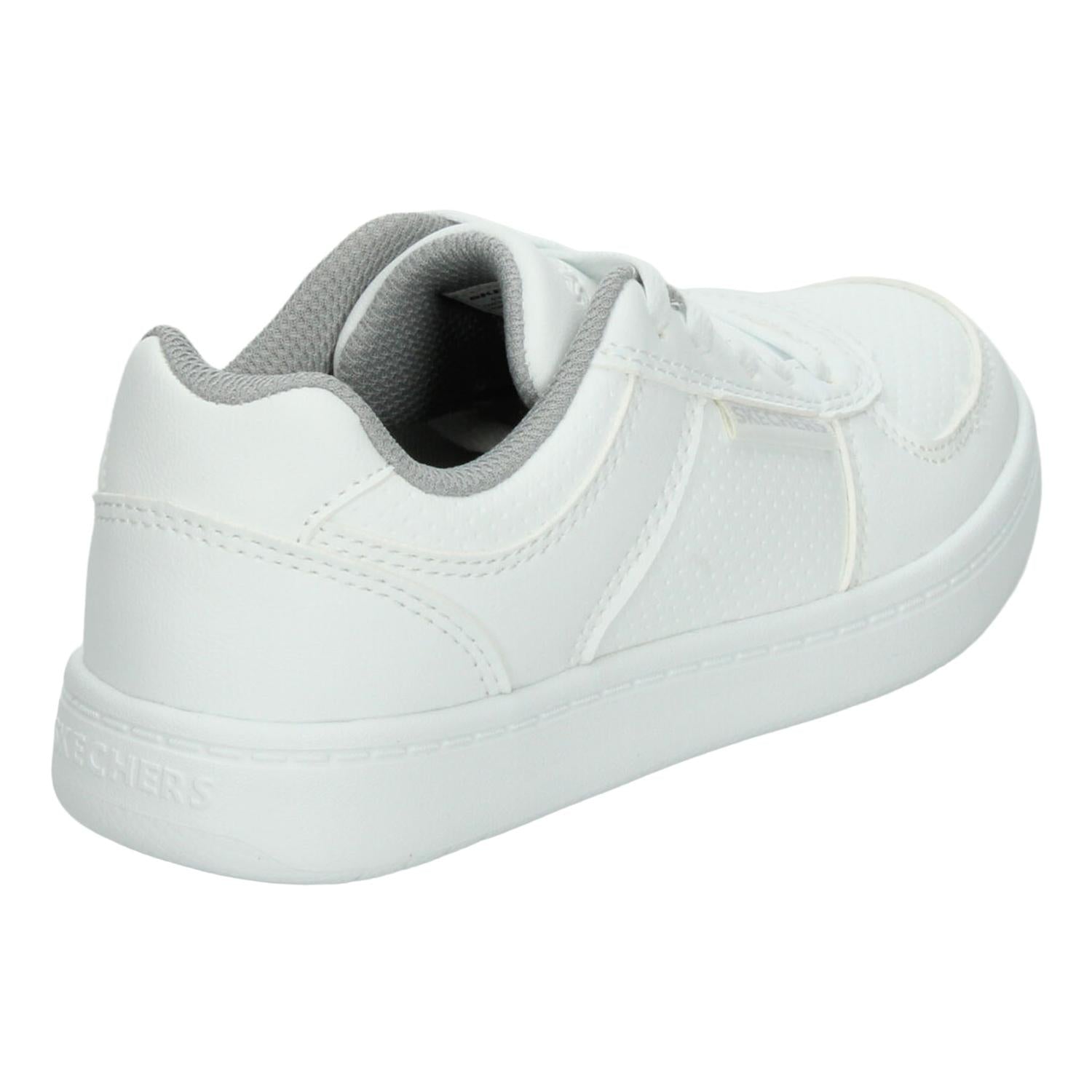 Tenis Niño Skechers Quick Blanco Deportivo Infantil T18-25 — imagen 4