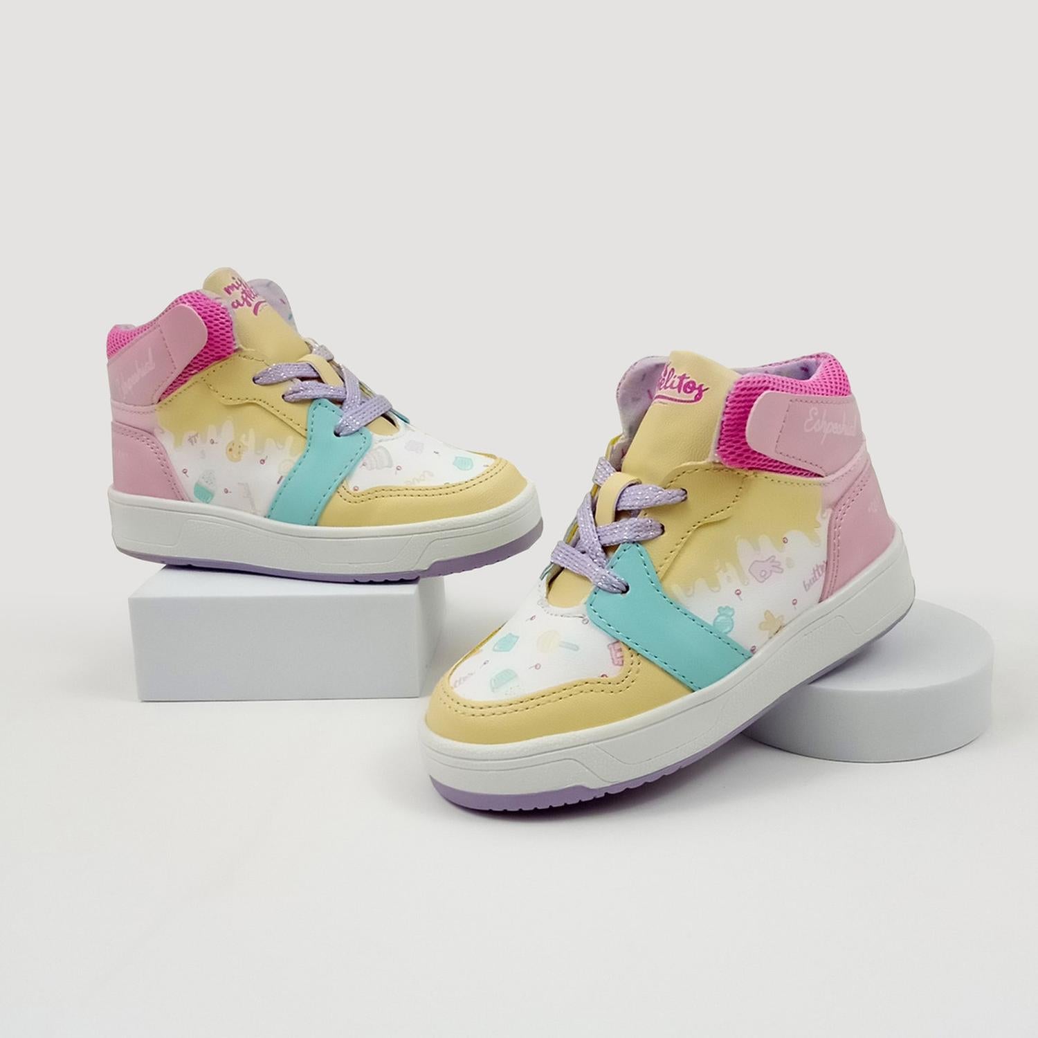 Tenis Niña Mis Pastelitos Multicolor Casual Infantil T15-25 — imagen 11